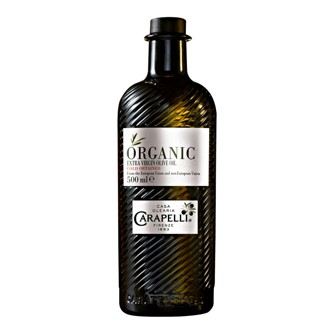 Масло Carapelli Organic оливковое, 500 мл - фото 1
