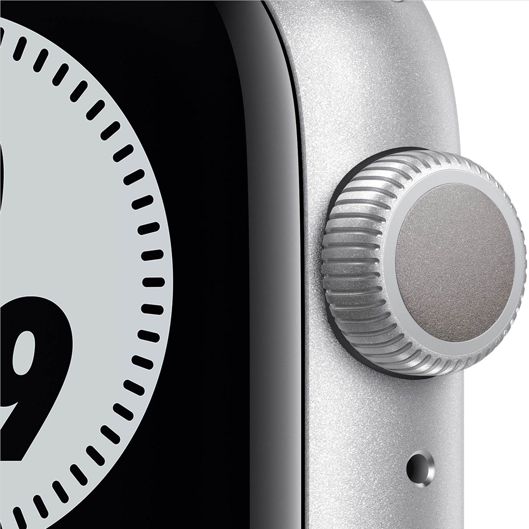 Смарт-часы Apple Watch Nike Series 6 40 мм серебристый + спортивный ремешок M00T3RU/A