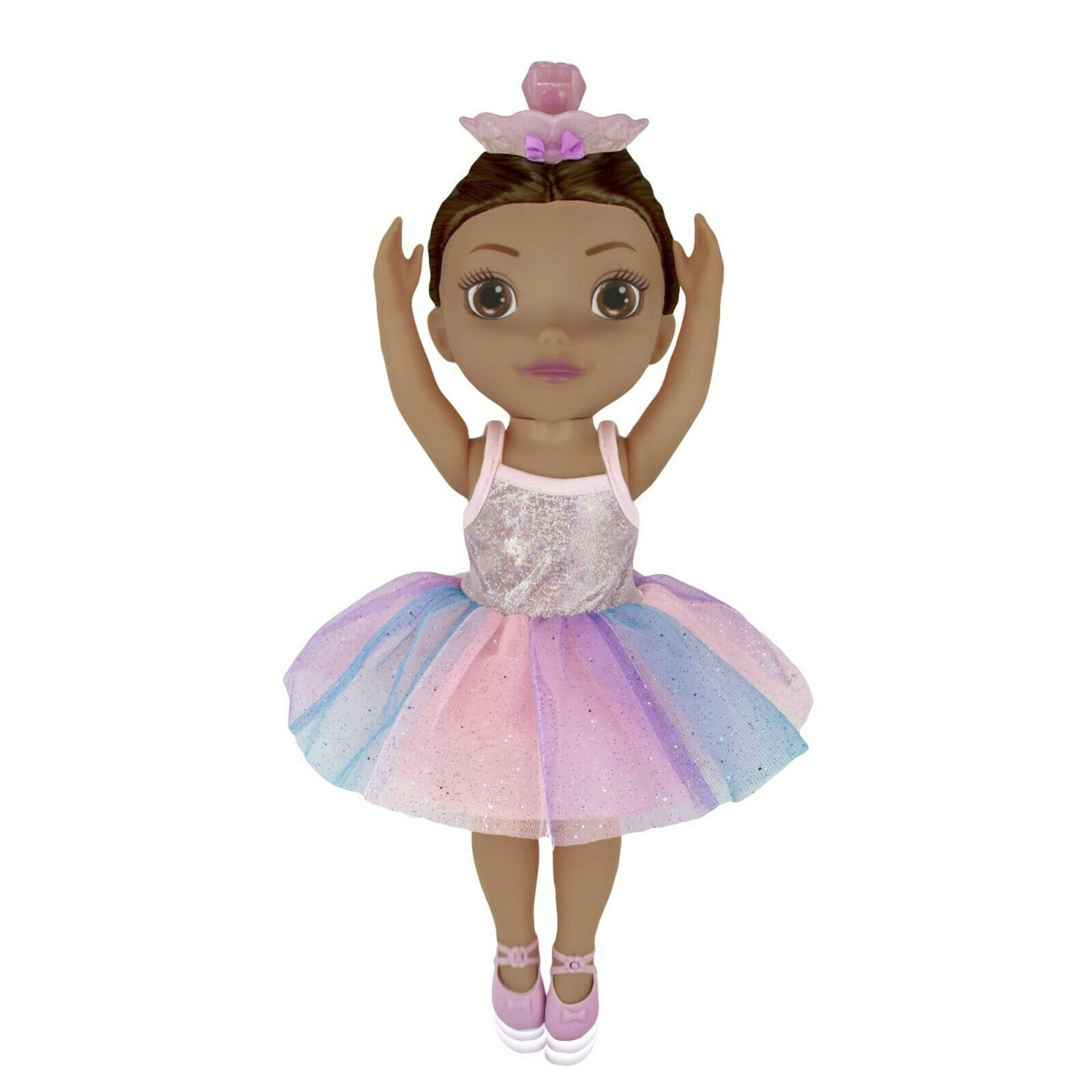 Кукла Ballerina Dreamer «Танцующая Балерина» с темными волосами 45 см