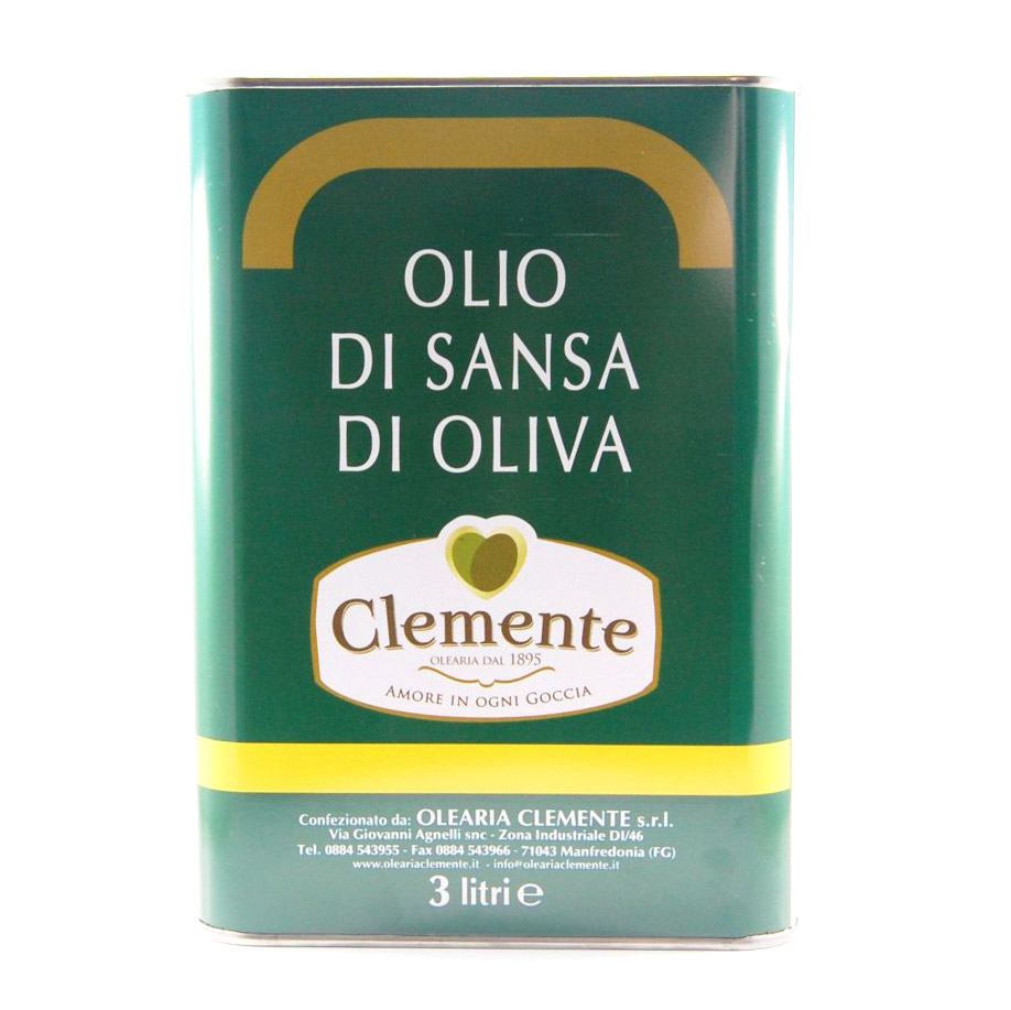 Масло оливковое Clemente Ромасе, 3 л - фото 1