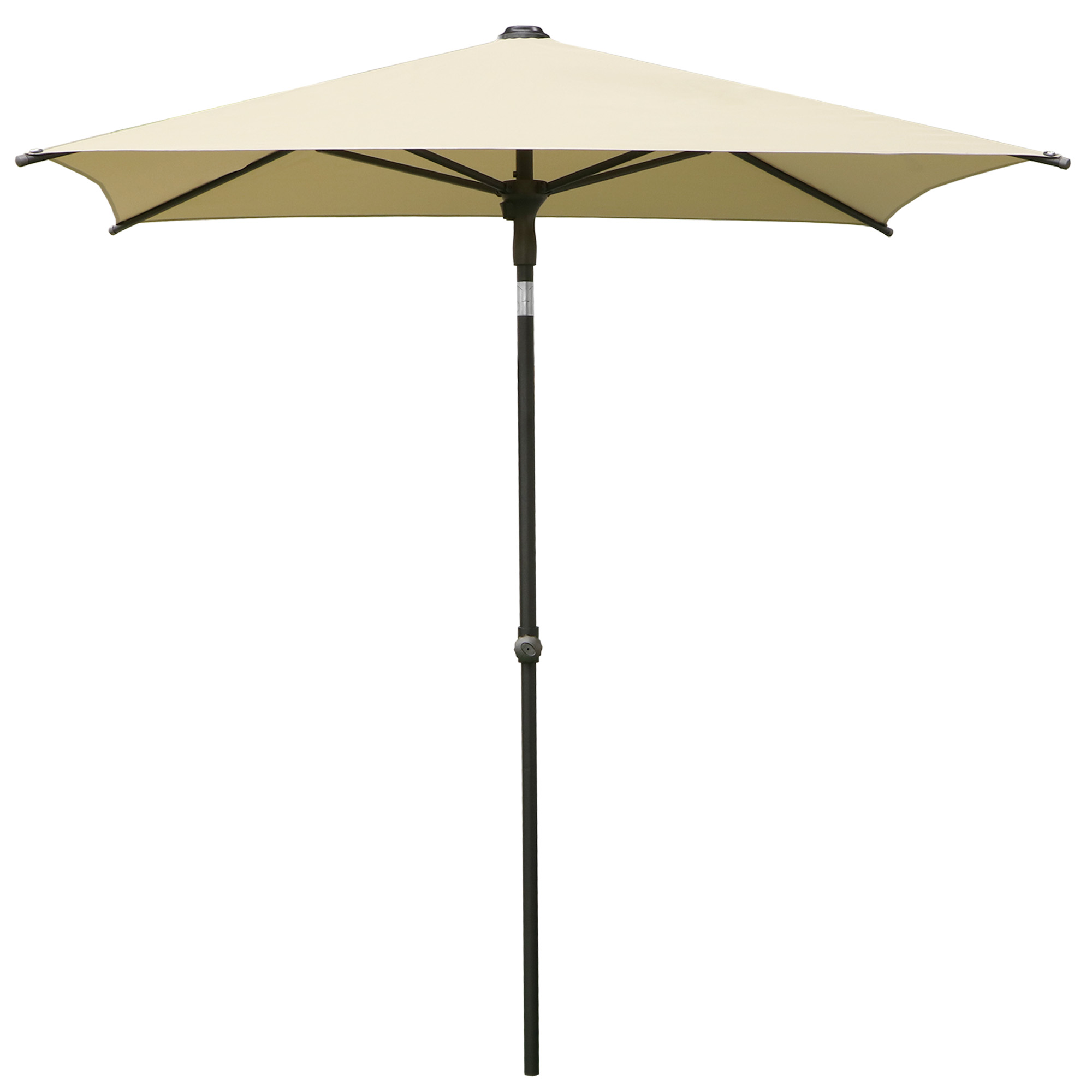 Зонт садовый Zhengte алюминиевый 1.6x2 м