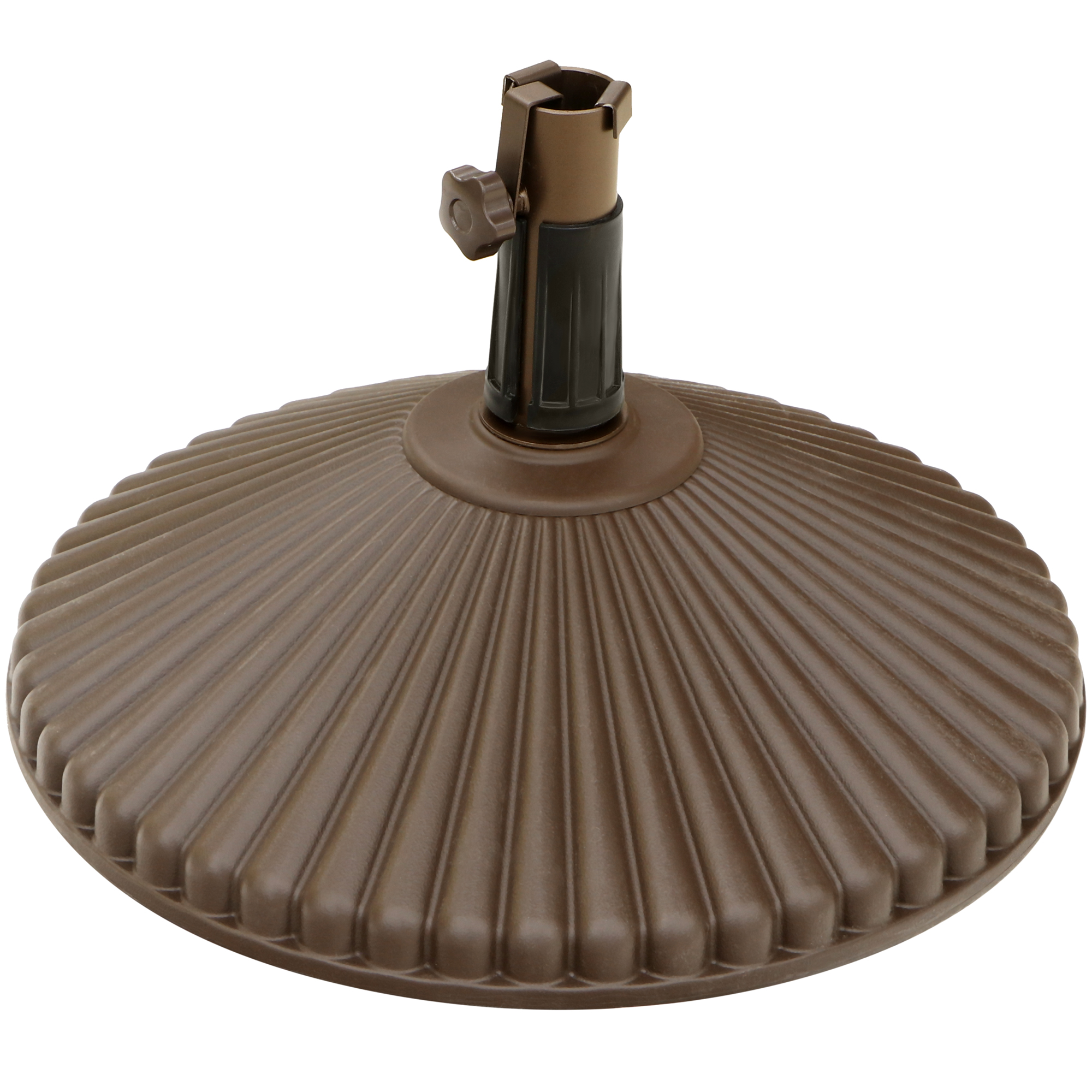 Основание для зонта пластик Zhengte д.59 см, цвет коричневый