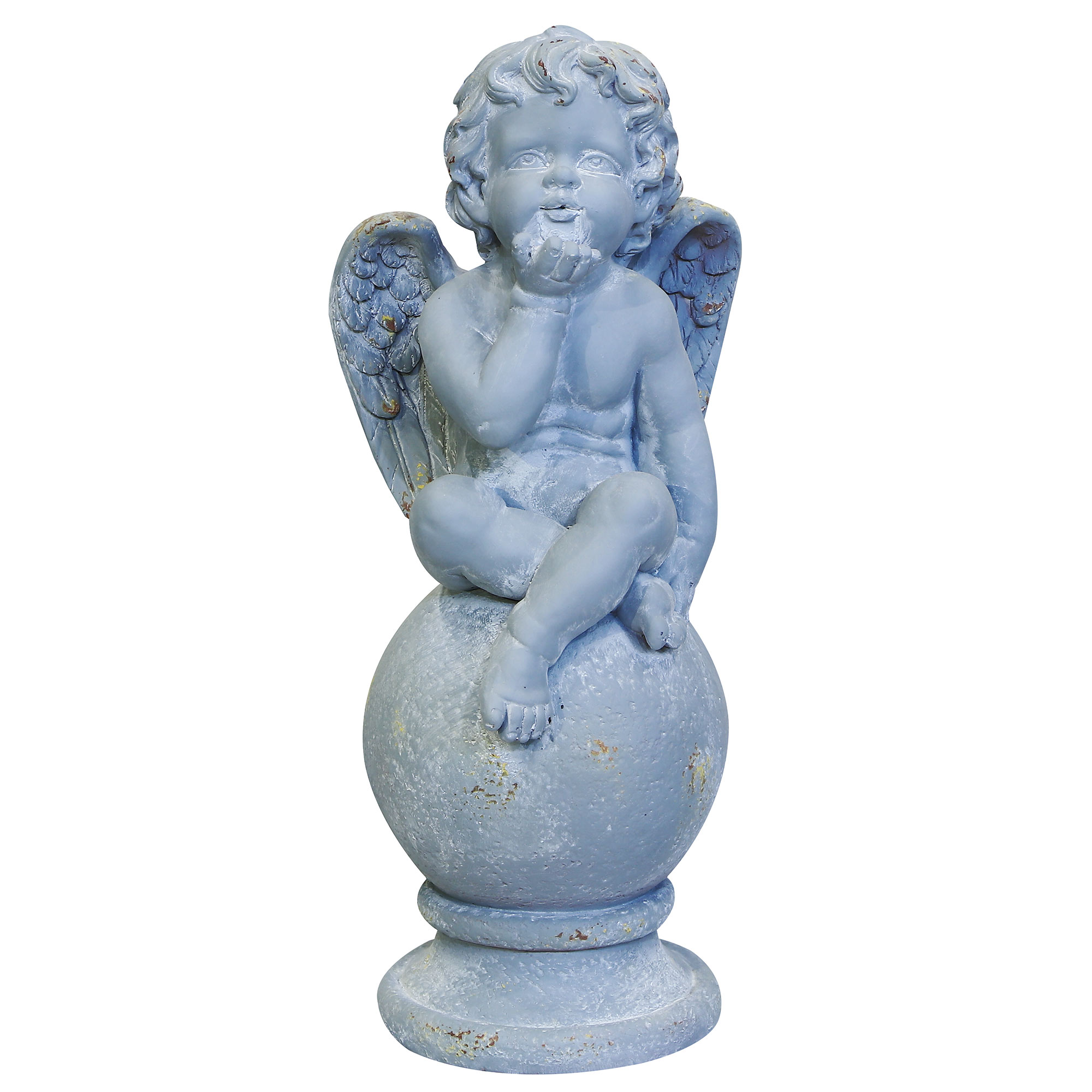 Фигура садовая Shimmer arts Ангел маленький 31х31х66 см