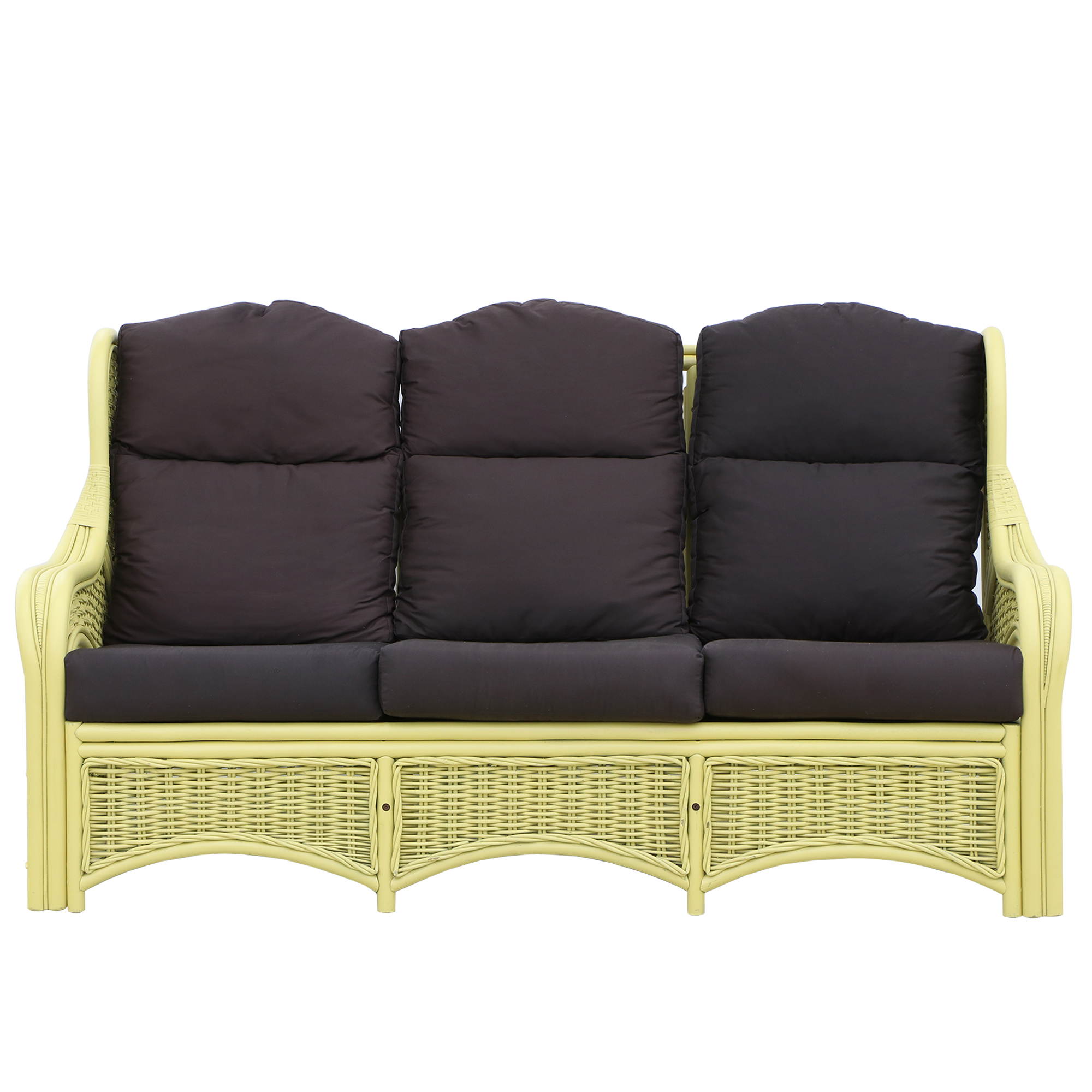 Комплект мебели Rattan Grand Chats 4 предмета, цвет желтый - фото 2