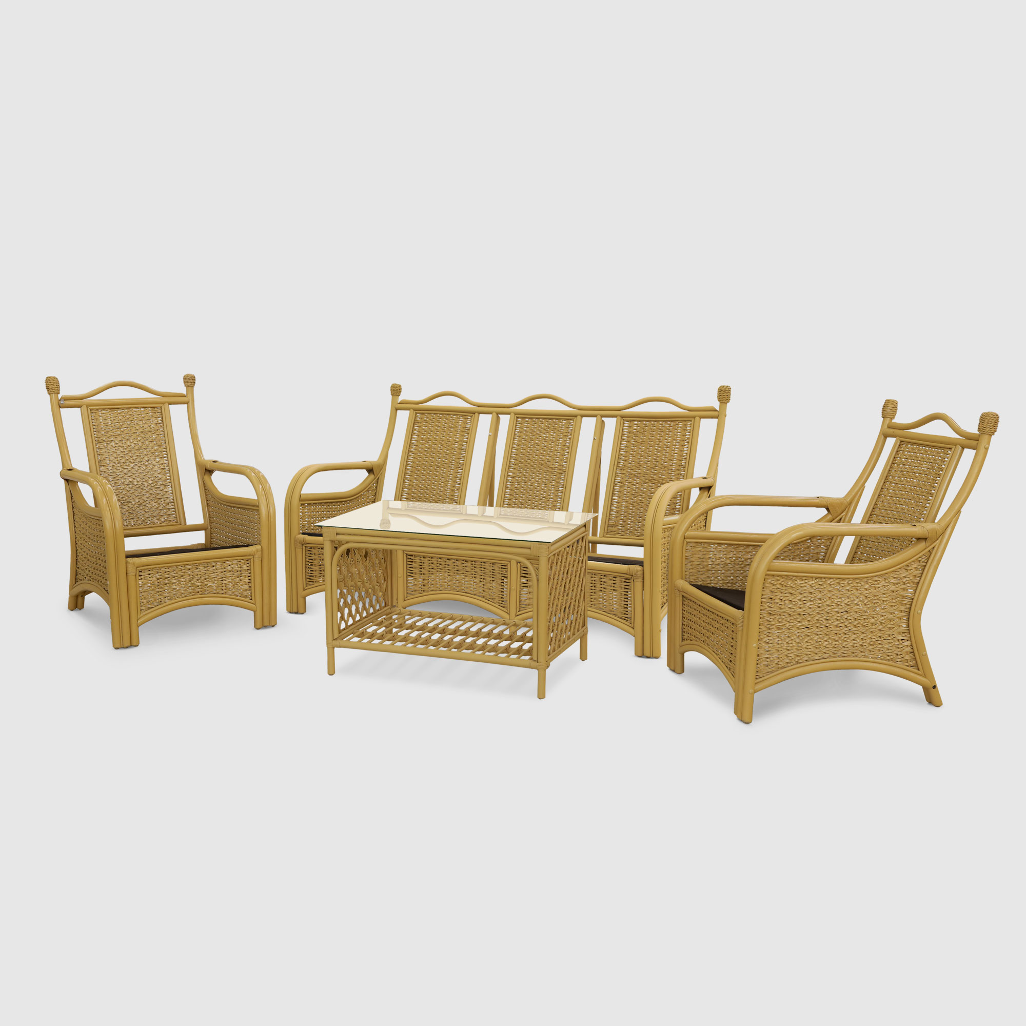 Комплект мебели Rattan grand Windsor 4 предмета, цвет бежевый