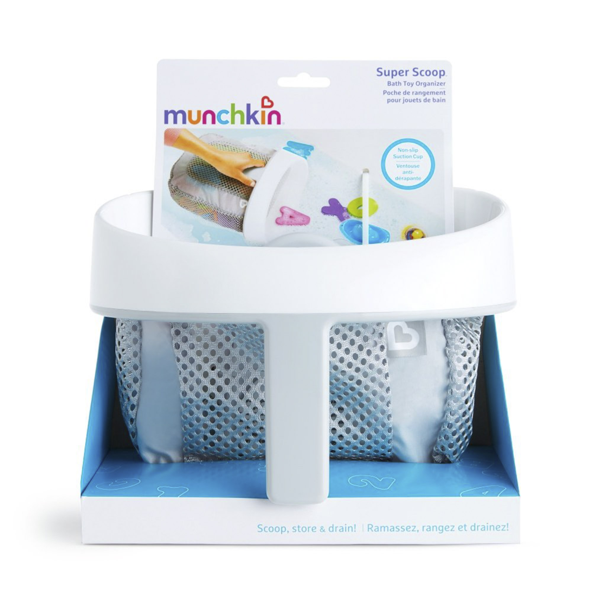 фото Ковшик-органайзер munchkin super scoop для игрушек в ванной