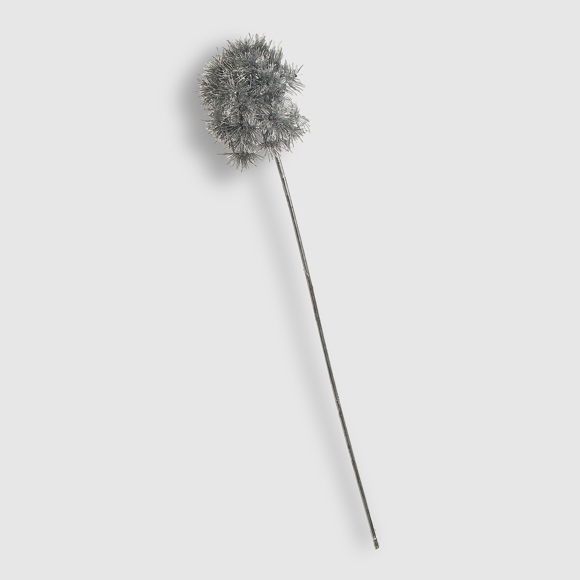 Цветок искусственный Dpi allium 70 см серебро