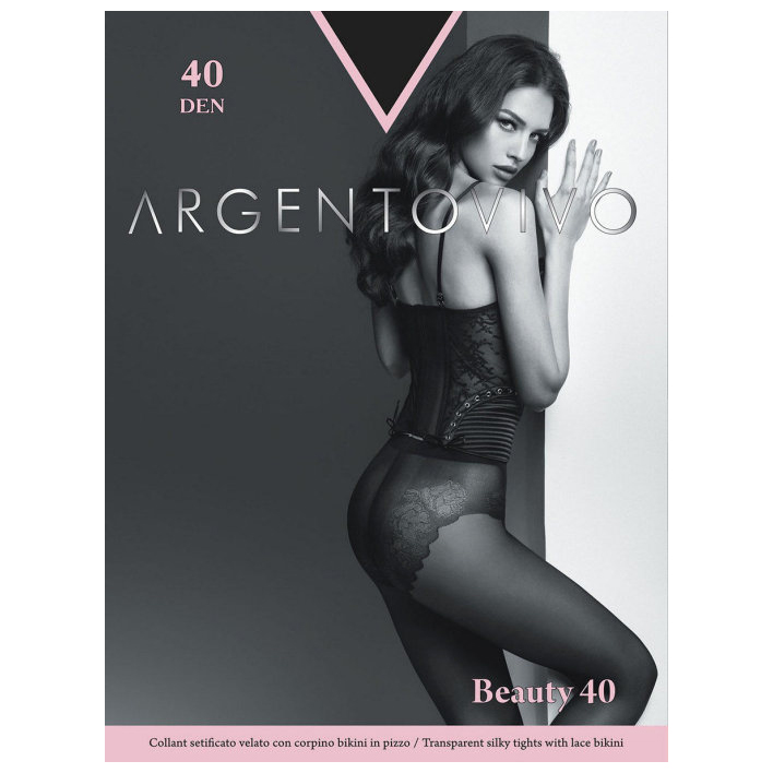 фото Колготки argentovivo beauty nero 20 s/m