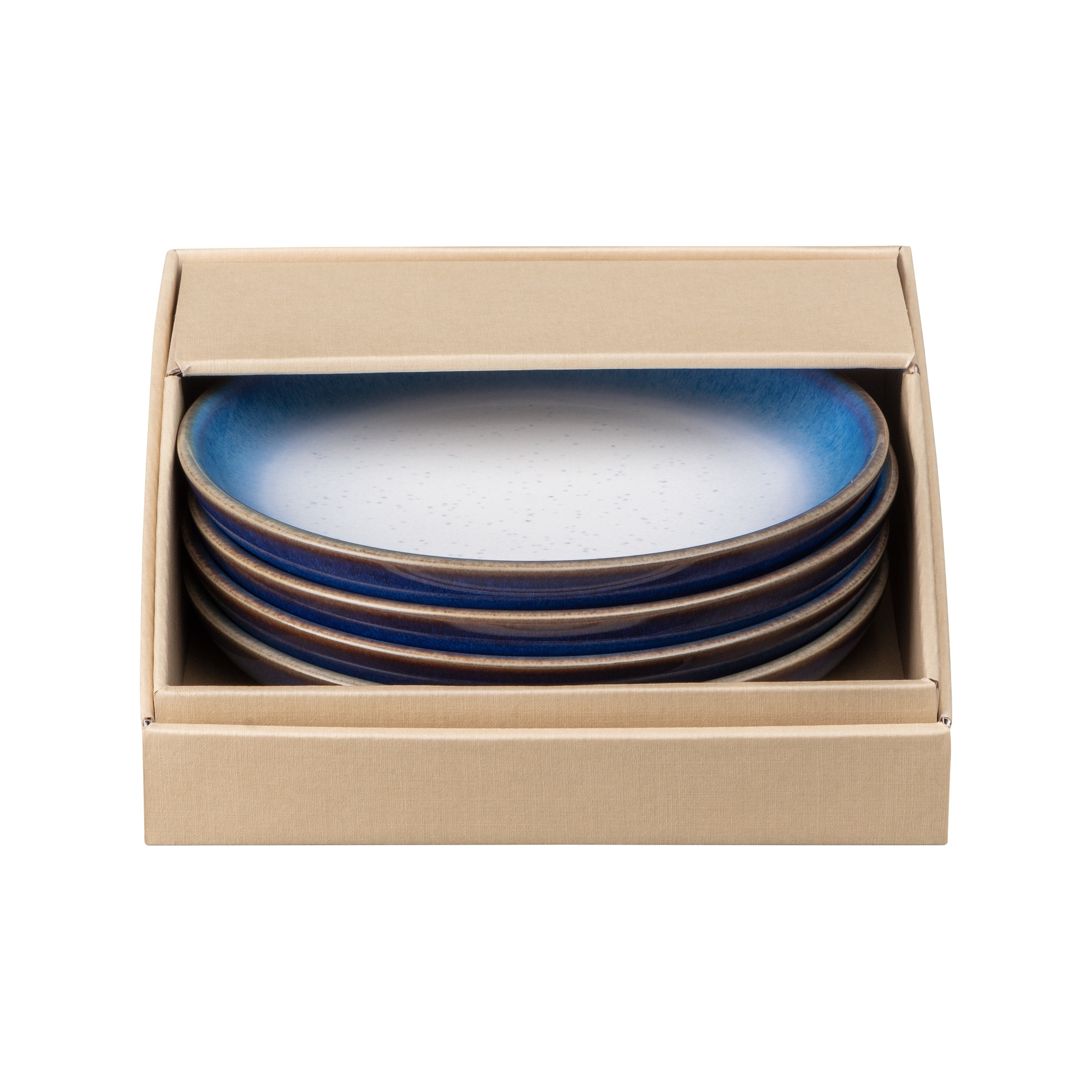 фото Набор тарелок denby blue haze 17 см 4 шт