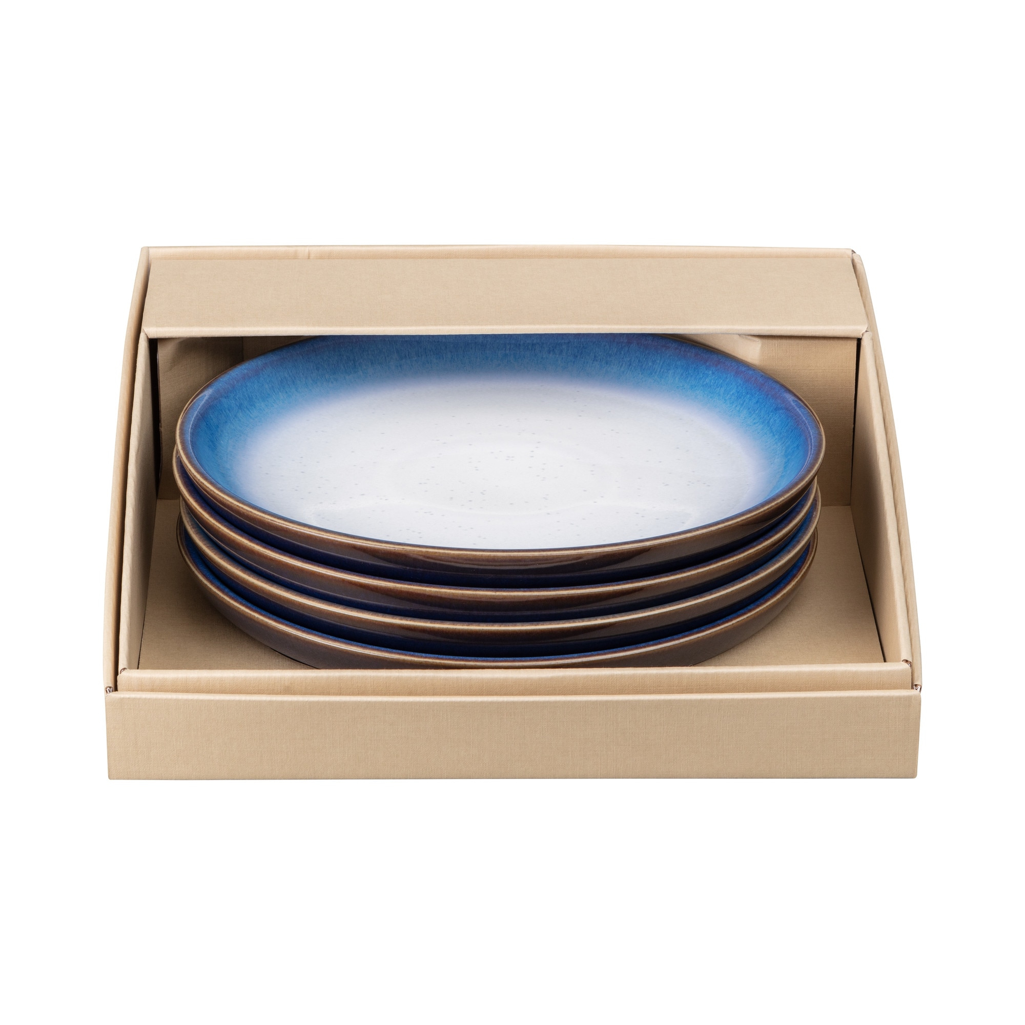 фото Набор тарелок denby blue haze 21 см 4 шт