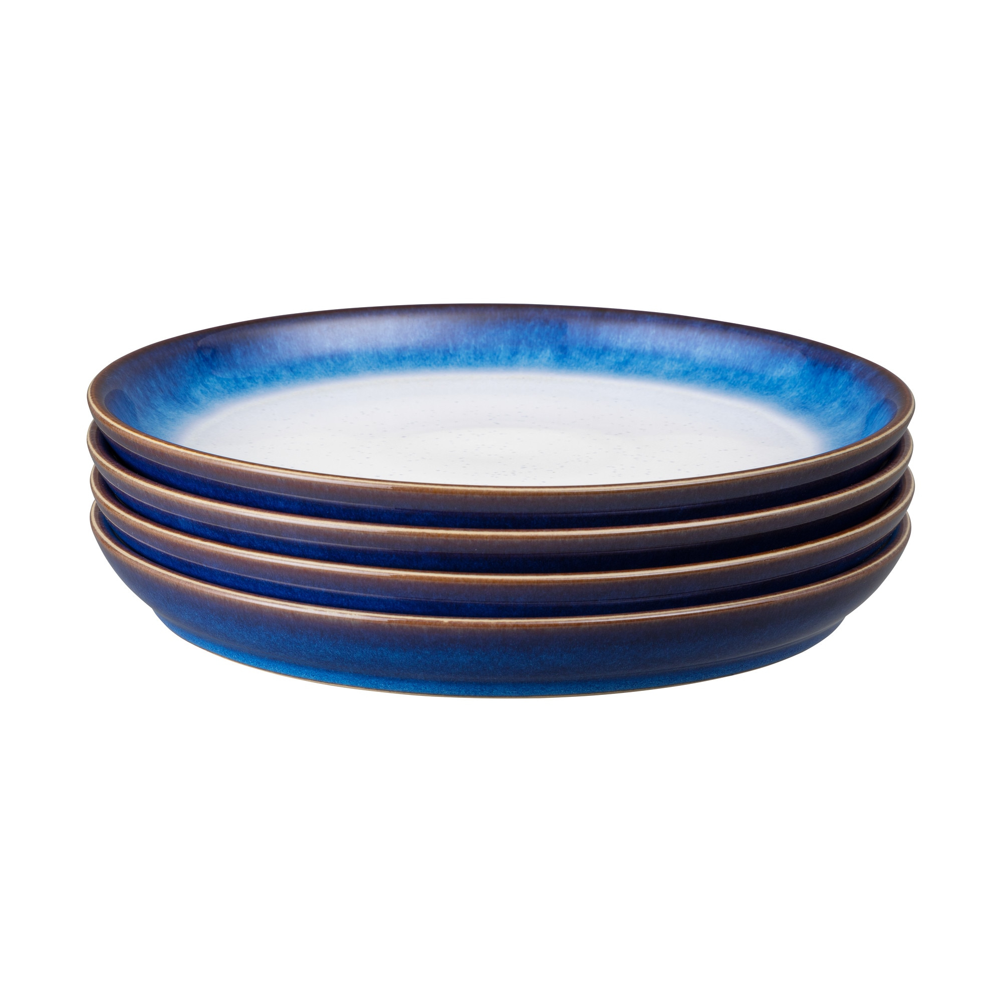 Набор тарелок Denby Blue Haze 26 см 4 шт, цвет синий - фото 1
