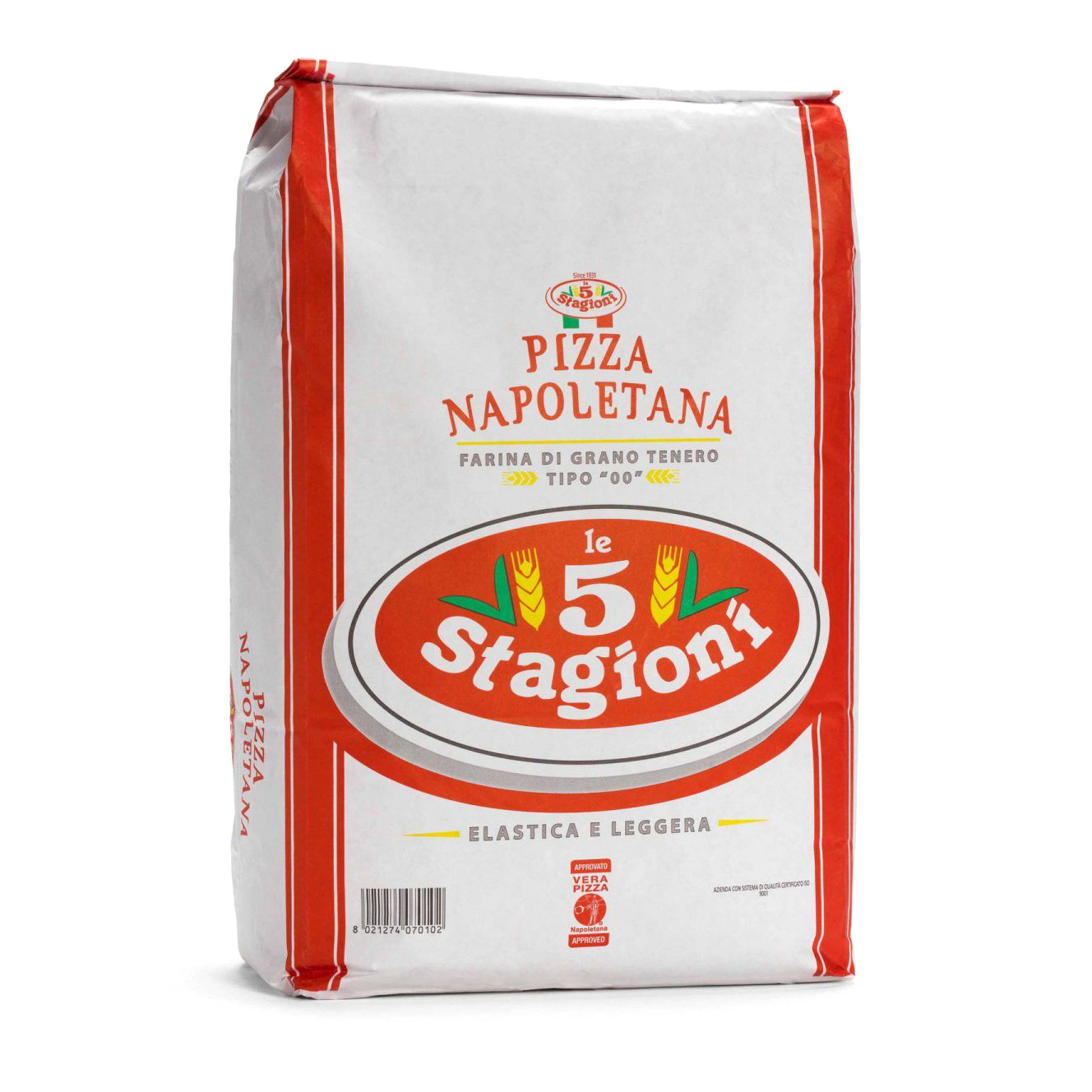 Мука из мягких сортов пшеницы Le 5 Stagioni Pizza Napoletana 1 ru