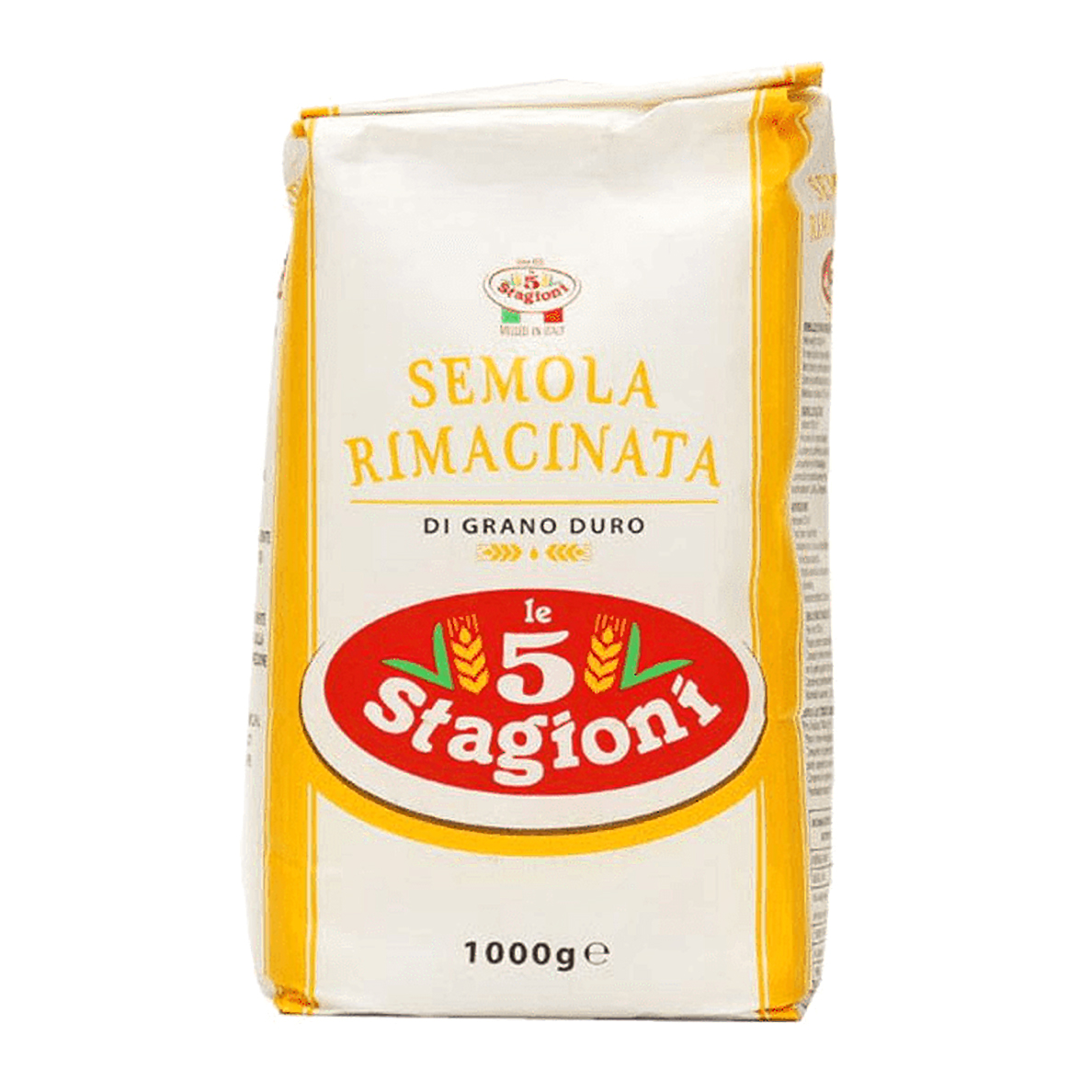 Мука из твердых сортов пшеницы Le 5 Stagioni Semola Rimacita 1 кг