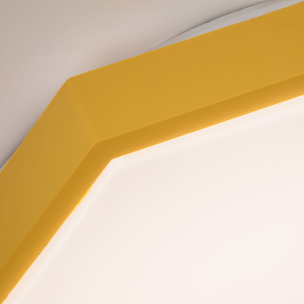 Светильник потолочный Arte lamp led a2659pl-1yl, цвет желтый - фото 4