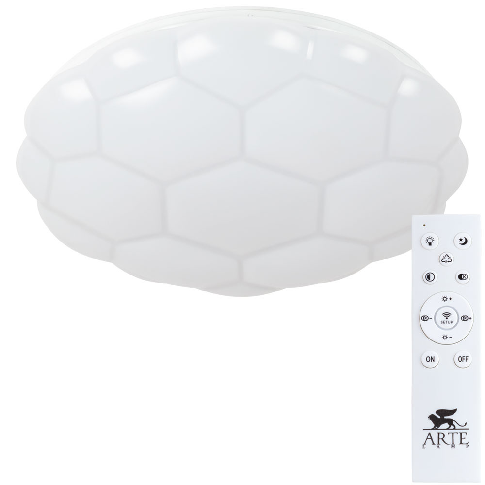 Светильник потолочный Arte lamp led a2676pl-72wh, цвет белый - фото 2