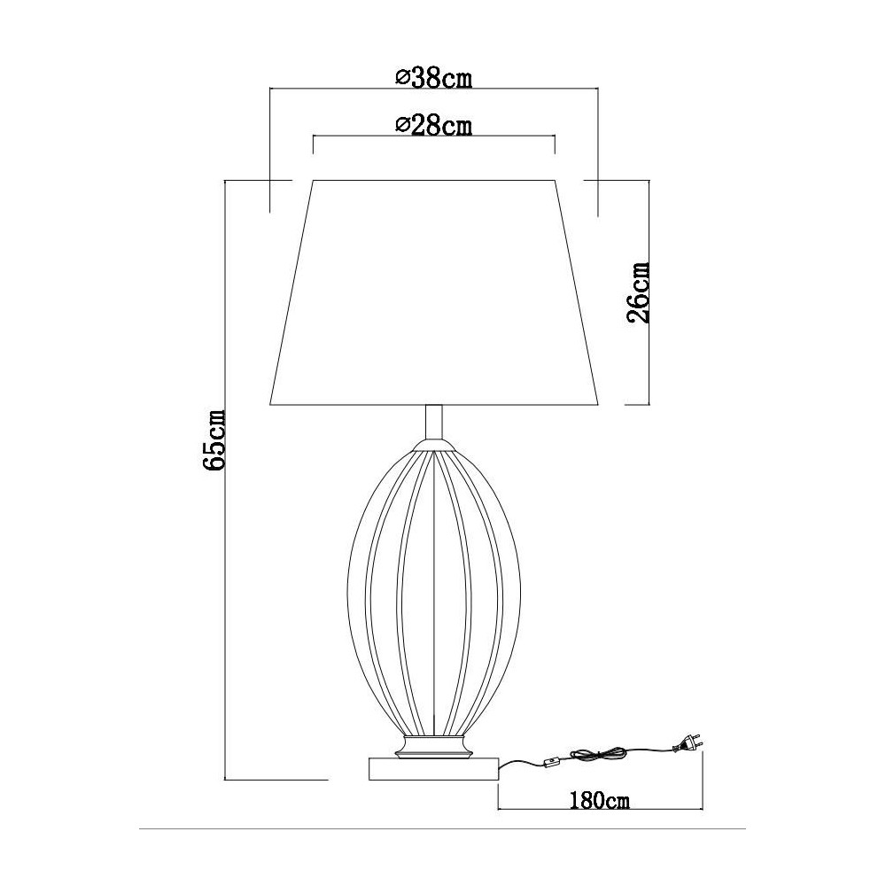 фото Лампа настольная arte lamp a5132lt-1cc