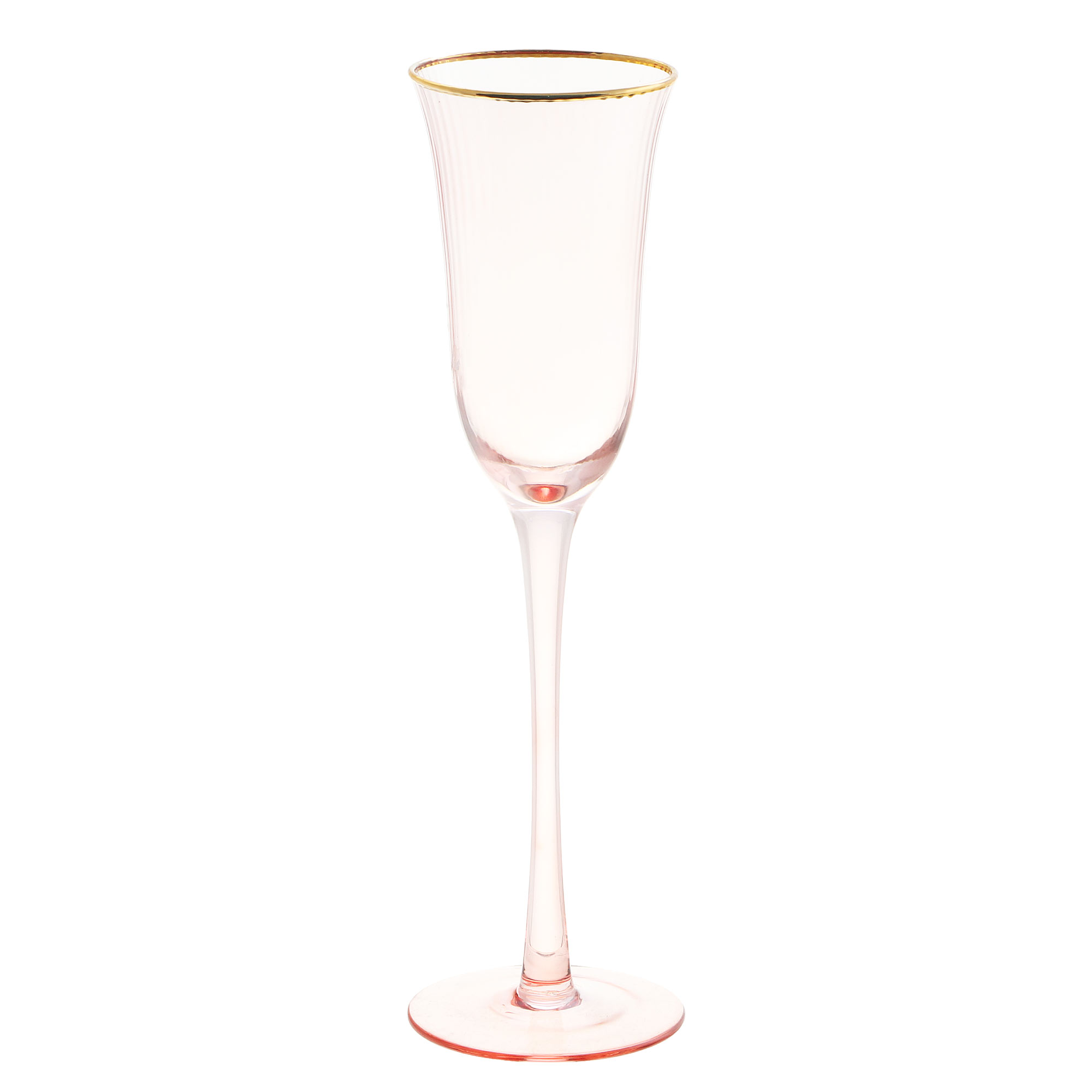 Фужер для шампанского Koopman tableware 70x24,5 см, цвет розовый - фото 1