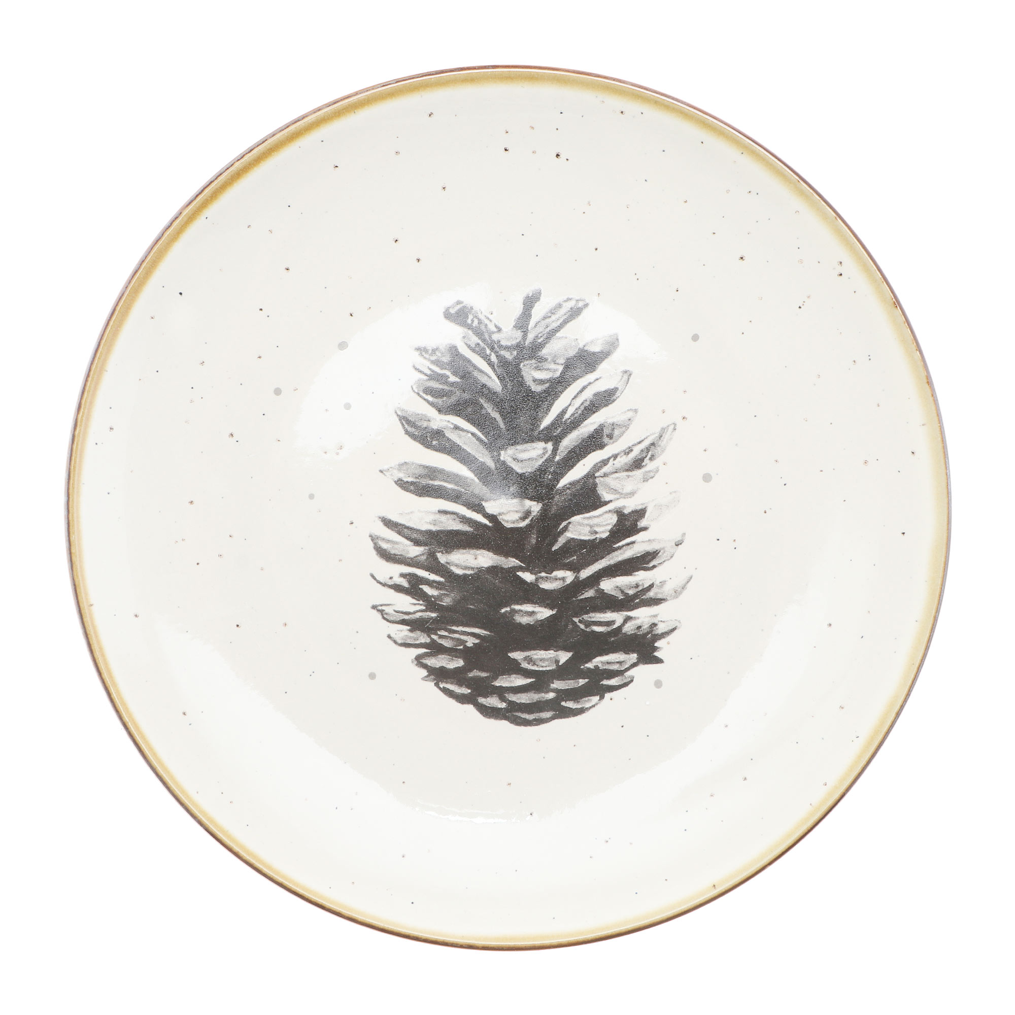 Тарелка Koopman tableware керамика 20,5 см в ассортименте, цвет белый - фото 4