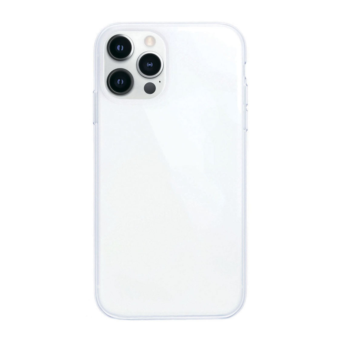 Чехол VLP Silicone Case для смартфона Apple iPhone 12/12 Pro, прозрачный