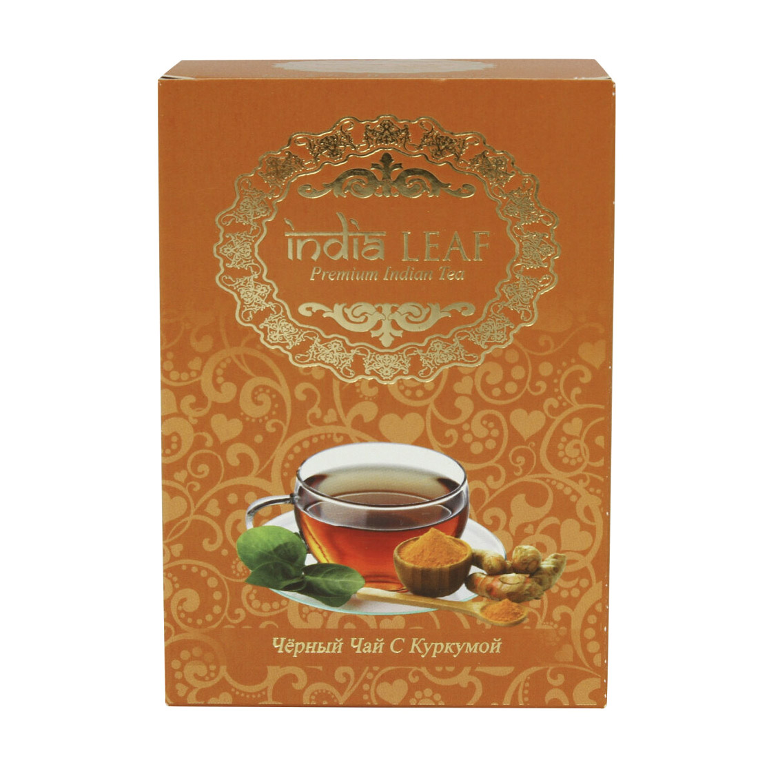 Чай черный India Leaf с куркумой 50 г