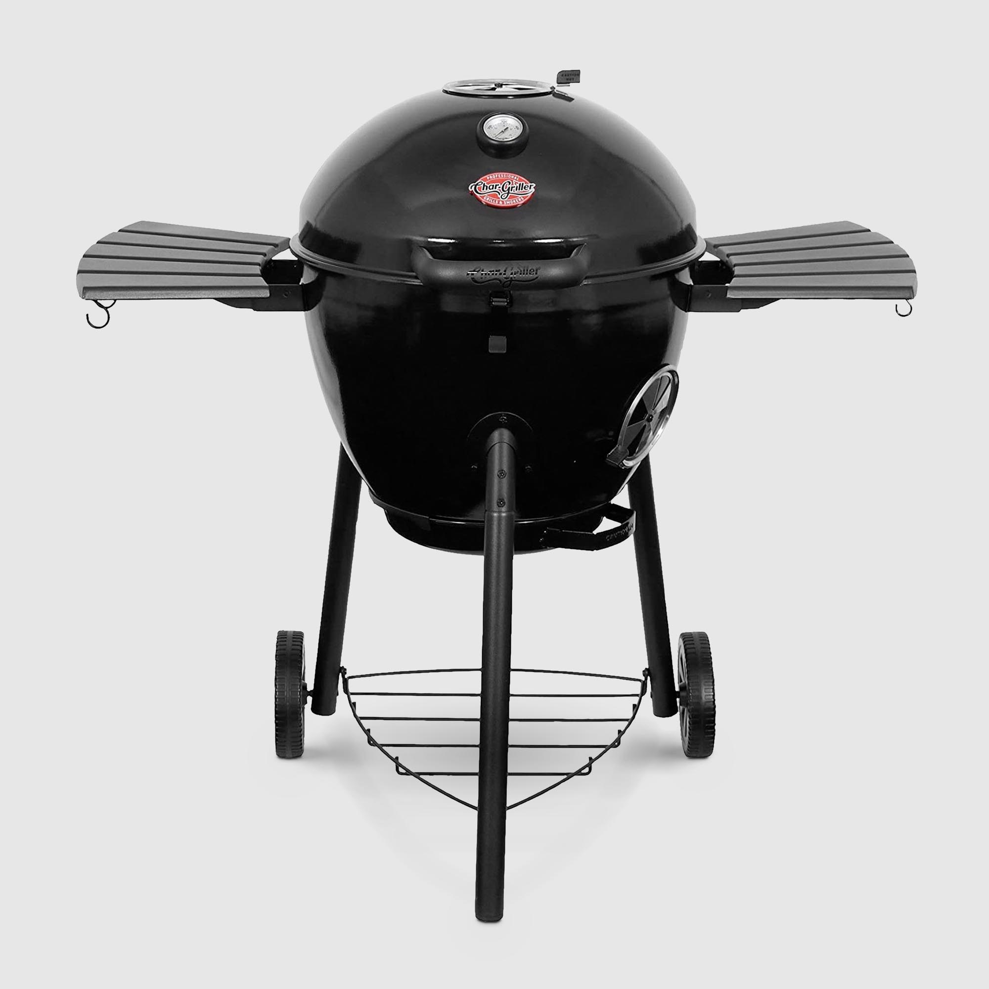 Гриль угольный Char Griller Premium Kettle, цвет черный, размер 56х56 - фото 1