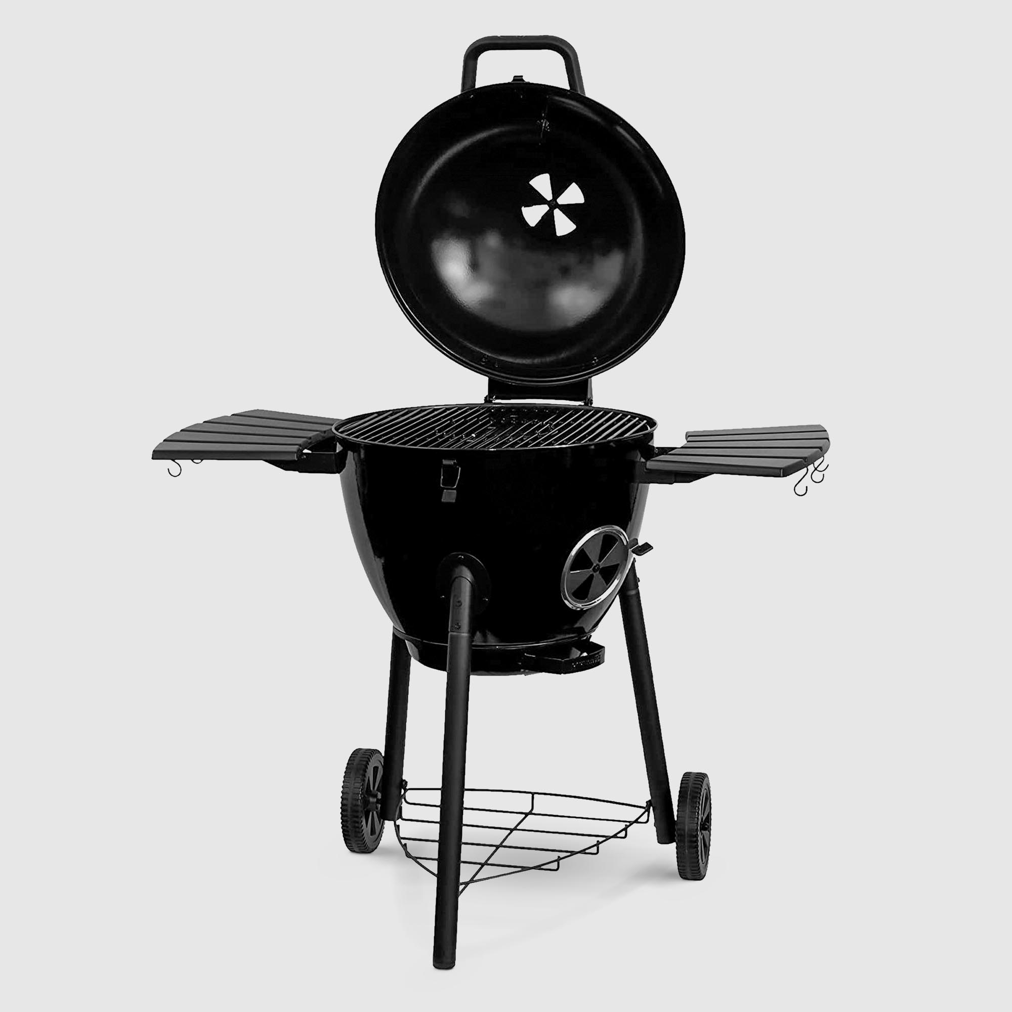 Гриль угольный Char Griller Premium Kettle, цвет черный, размер 56х56 - фото 4