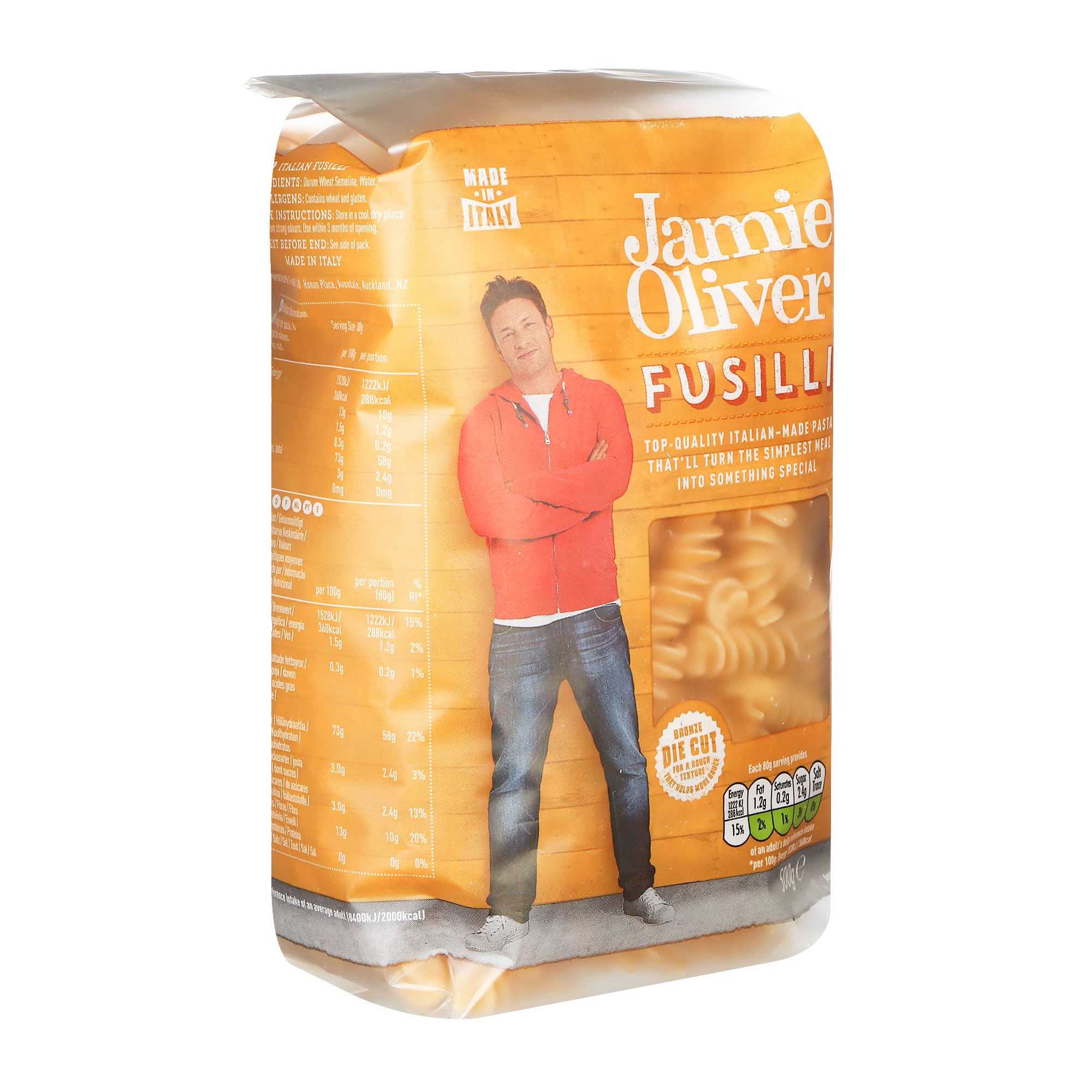 Паста Jamie Oliver Fusili 500 г