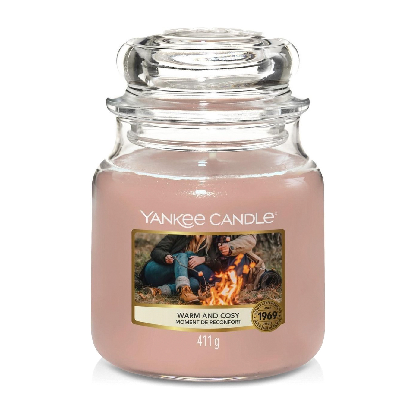 фото Аромасвеча yankee candle уютные мгновенья 411 г