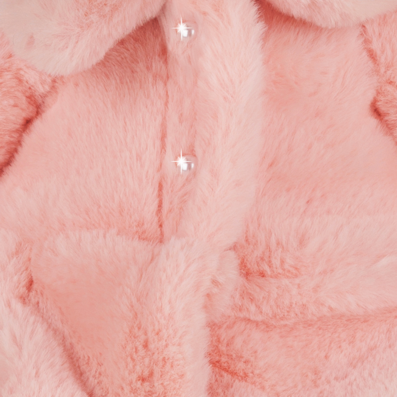Игрушка мягкая Maxitoys Luxury Коровка Варвара в розовой шубке 27 см, цвет бежевый - фото 3