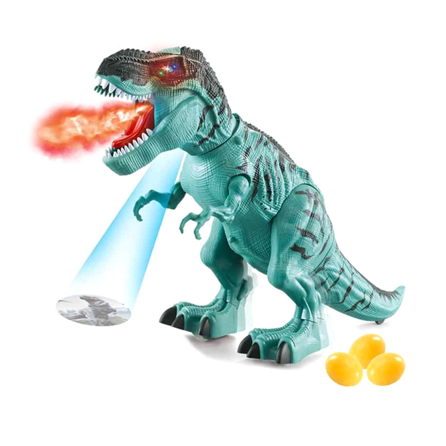 фото Интерактивная игрушка junfa динозавр "тиранозавр" y333-56