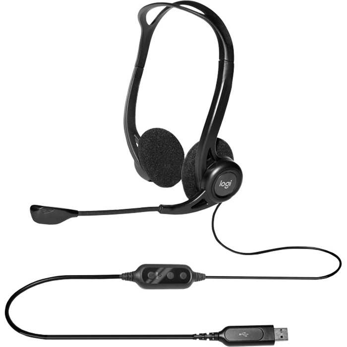 Компьютерная гарнитура Logitech 960 USB Headset