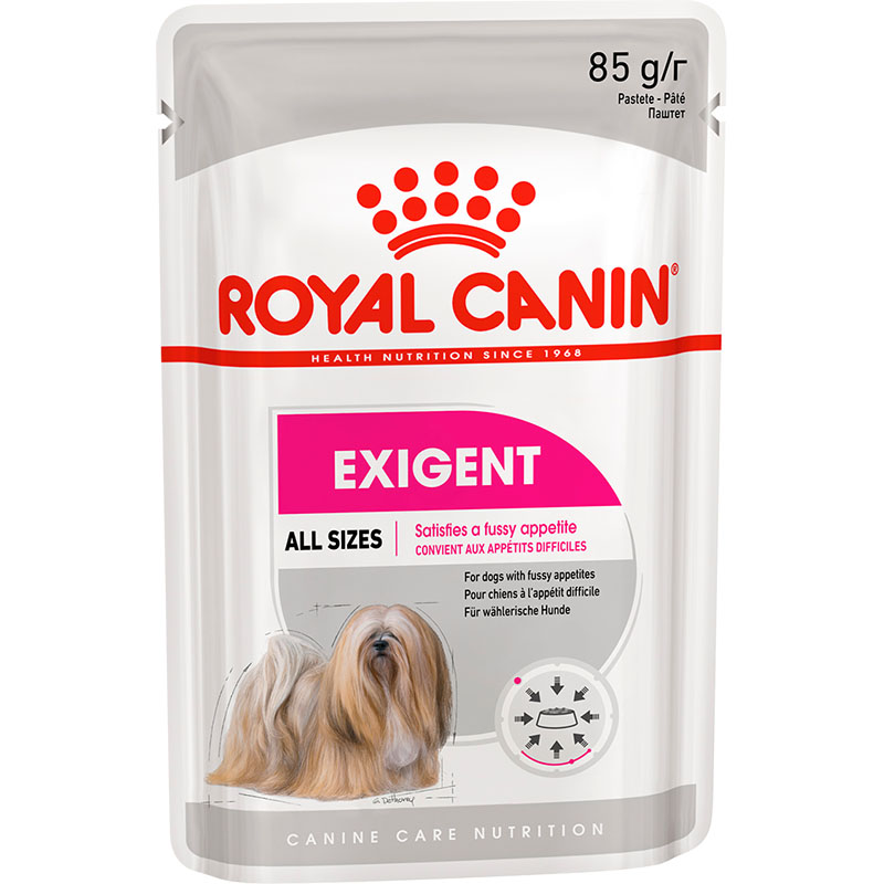 фото Корм для собак royal canin exigent для привередливых 85 г