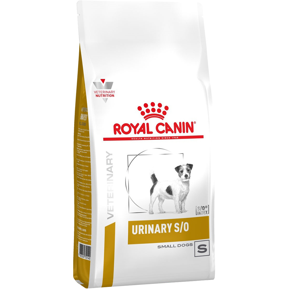 фото Корм для собак royal canin veterinary diet urinary s/o small dog usd20 до 10 кг при мочекаменной болезни 1,5 кг