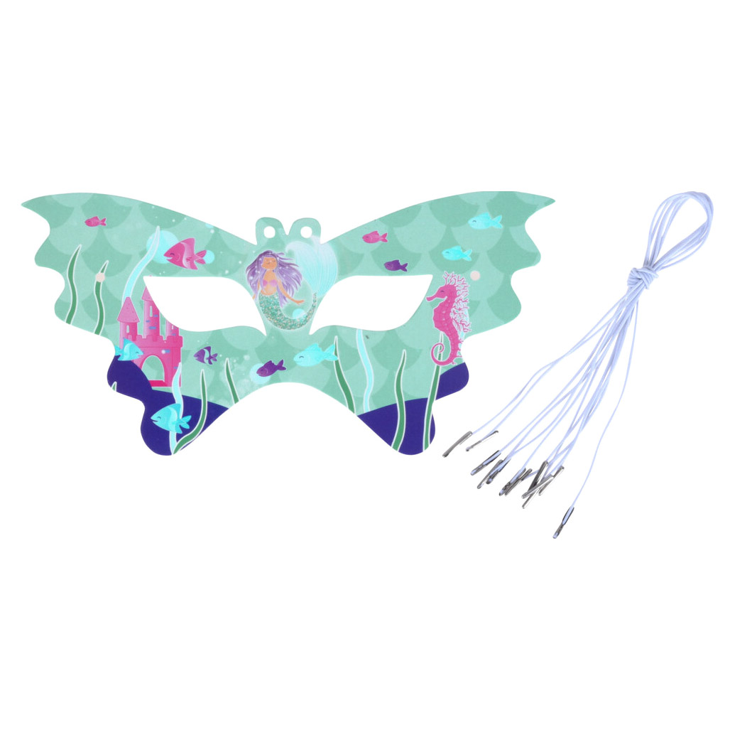 фото Карнавальная маска koopman party бабочка в количестве 8 шт (105801720)