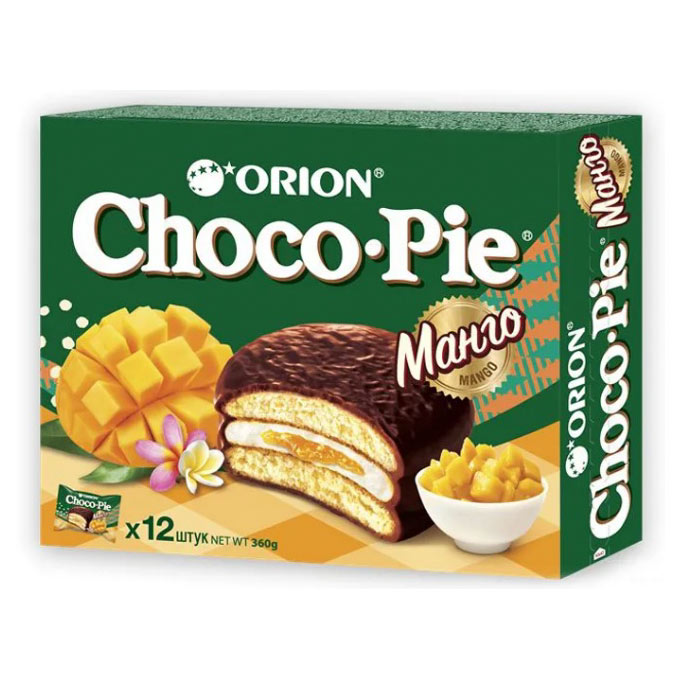 Пирожное Choco Pie Манго, 360 г