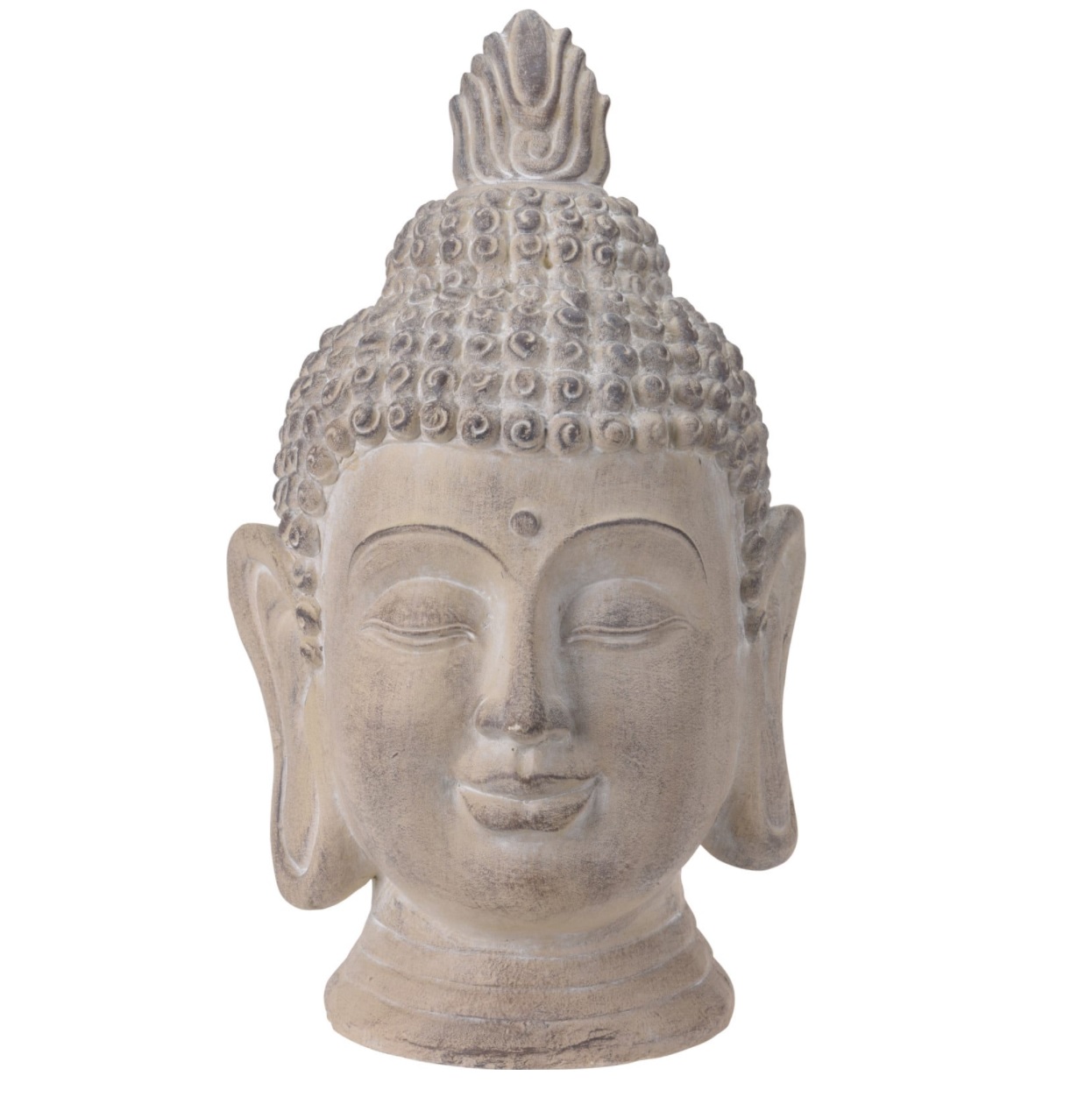 Статуэтка декоративная голова Будды 26х25х41 см