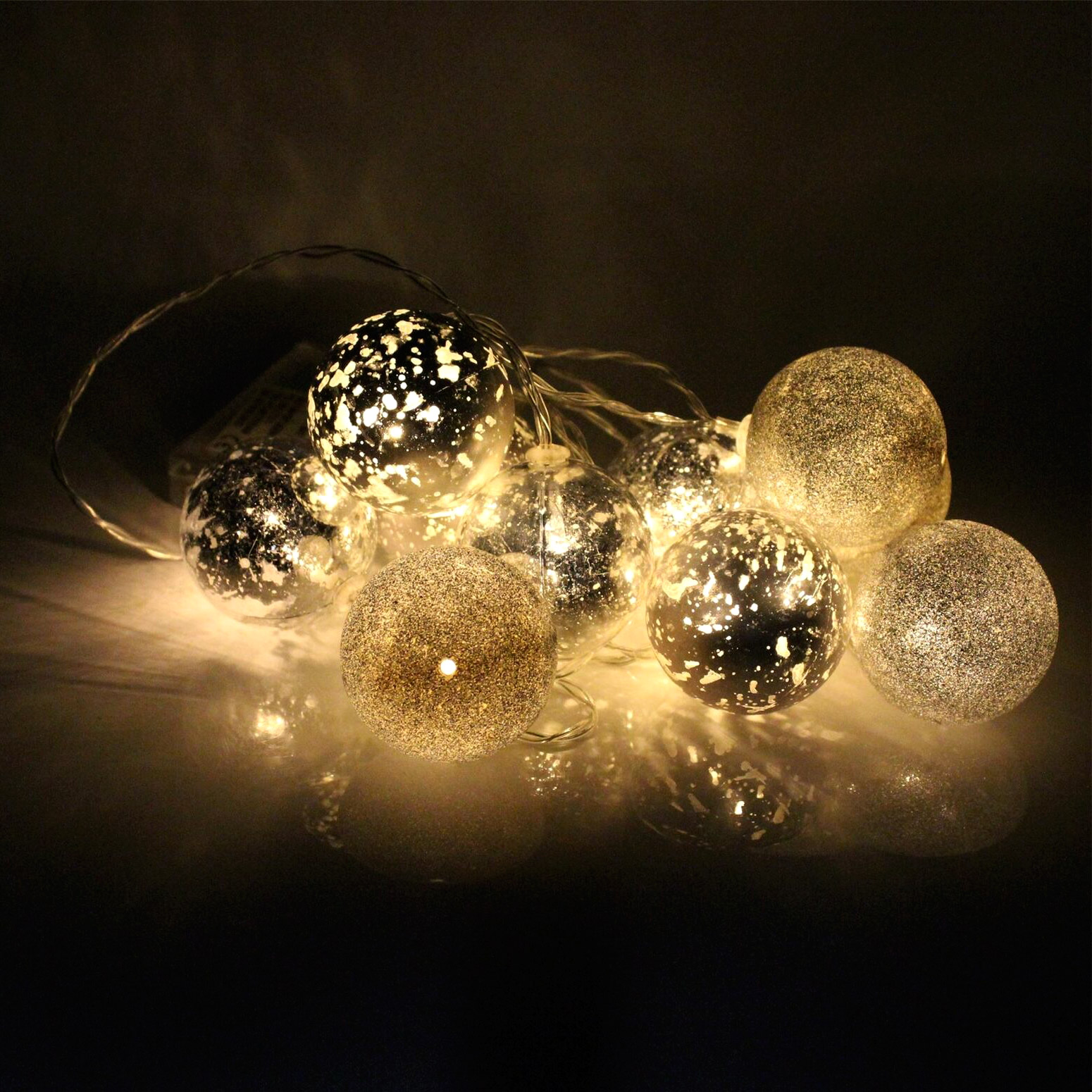 фото Электрогирлянда koopman 205 см 10 led шаров