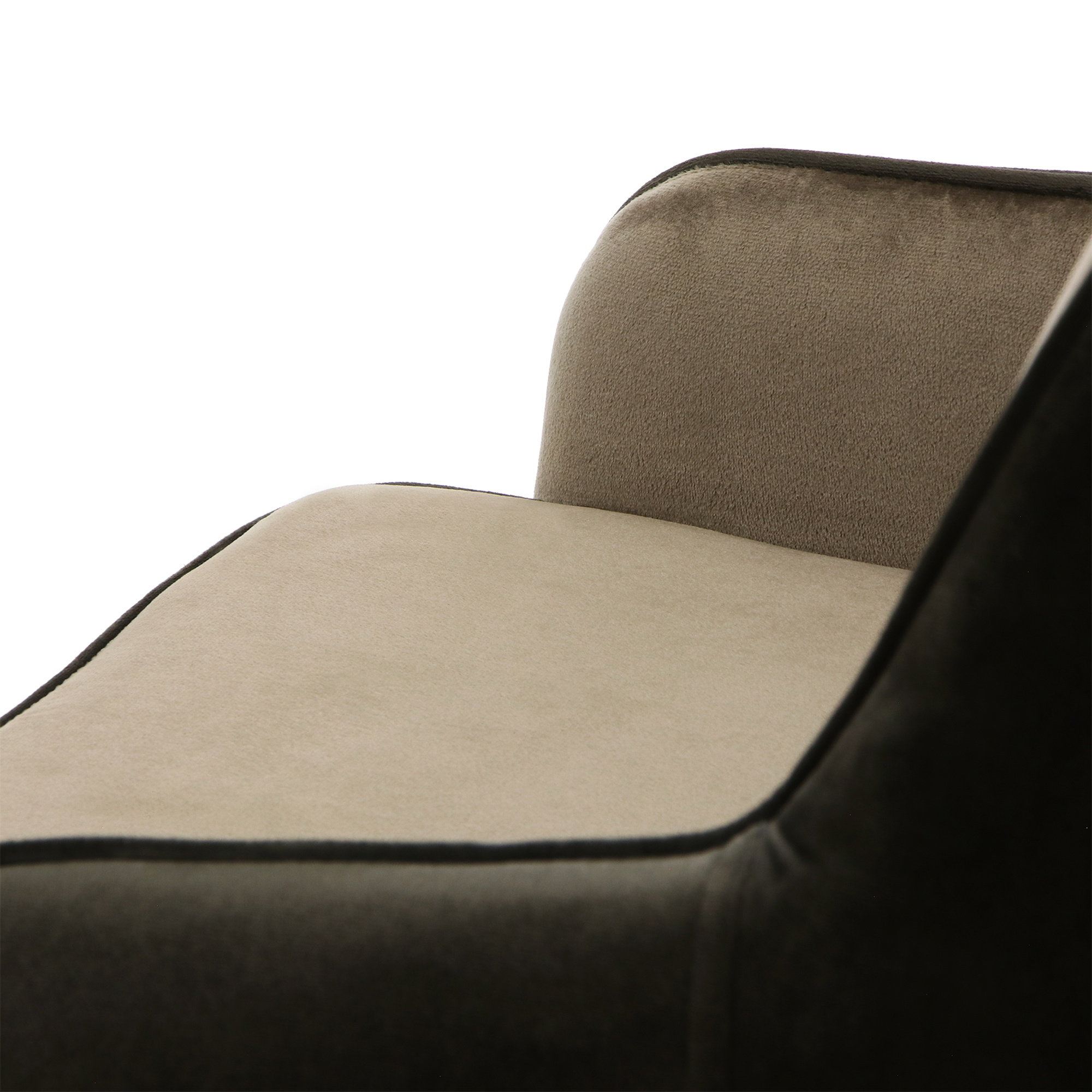 Кресло Dowell чёрное 50х53х89 см, цвет золотистый - фото 5