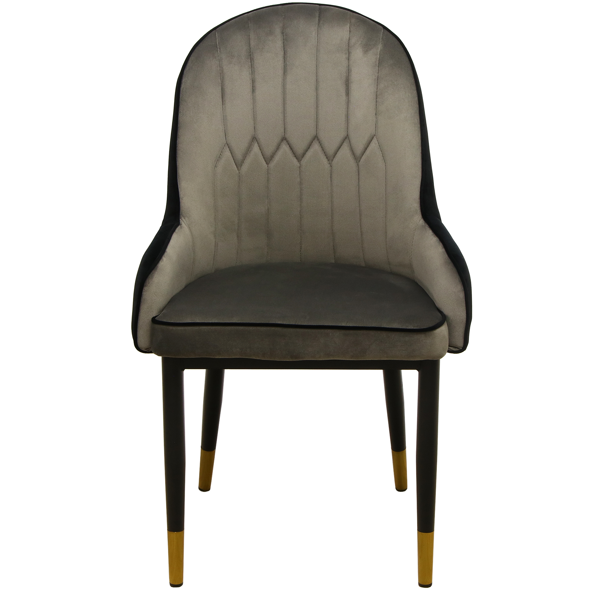 Кресло Dowell чёрное 50х53х89 см, цвет золотистый - фото 2