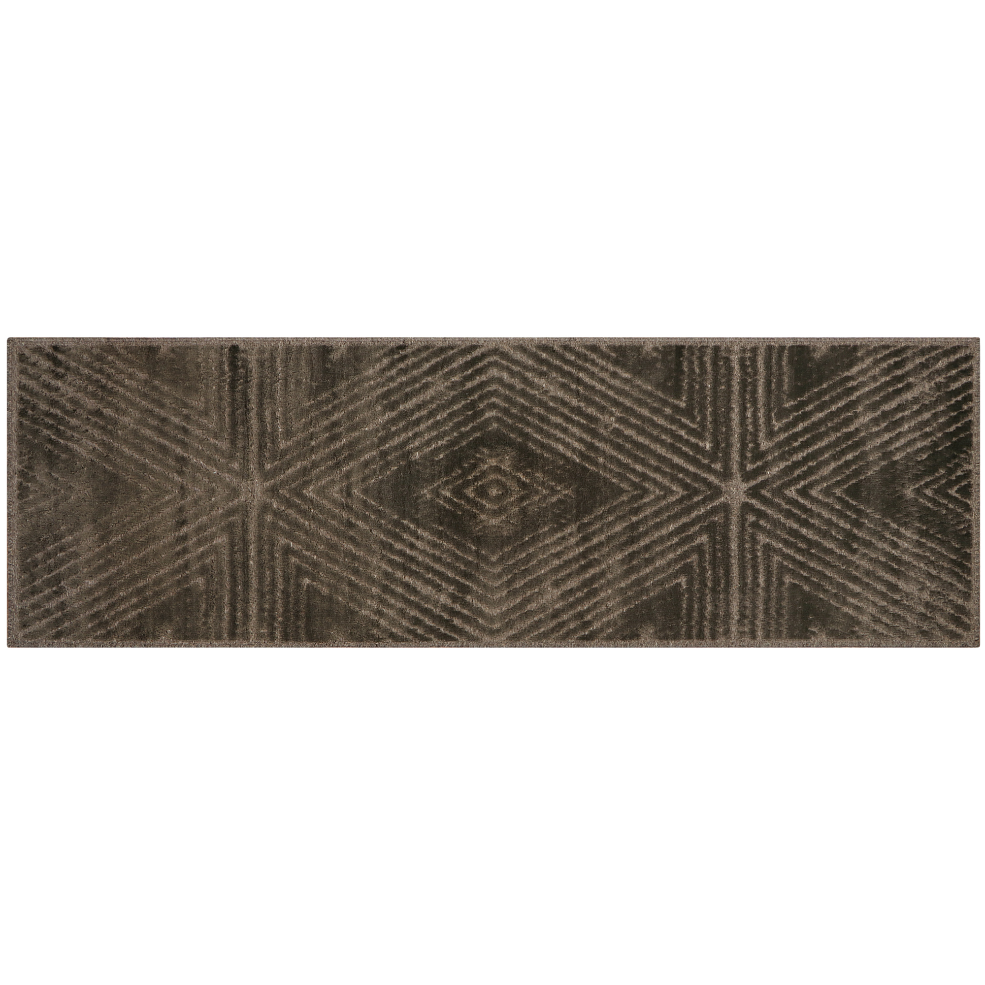 Ковёр Ковровые галереи Лана 788/013 коричневый 67х210 см - фото 1