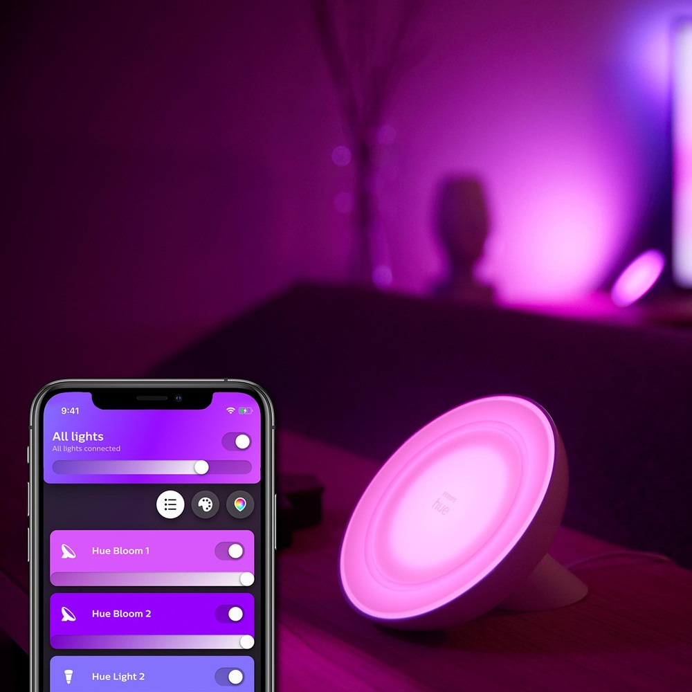 Светильник Philips hue bloom white, цвет 2000–6500 к - фото 4