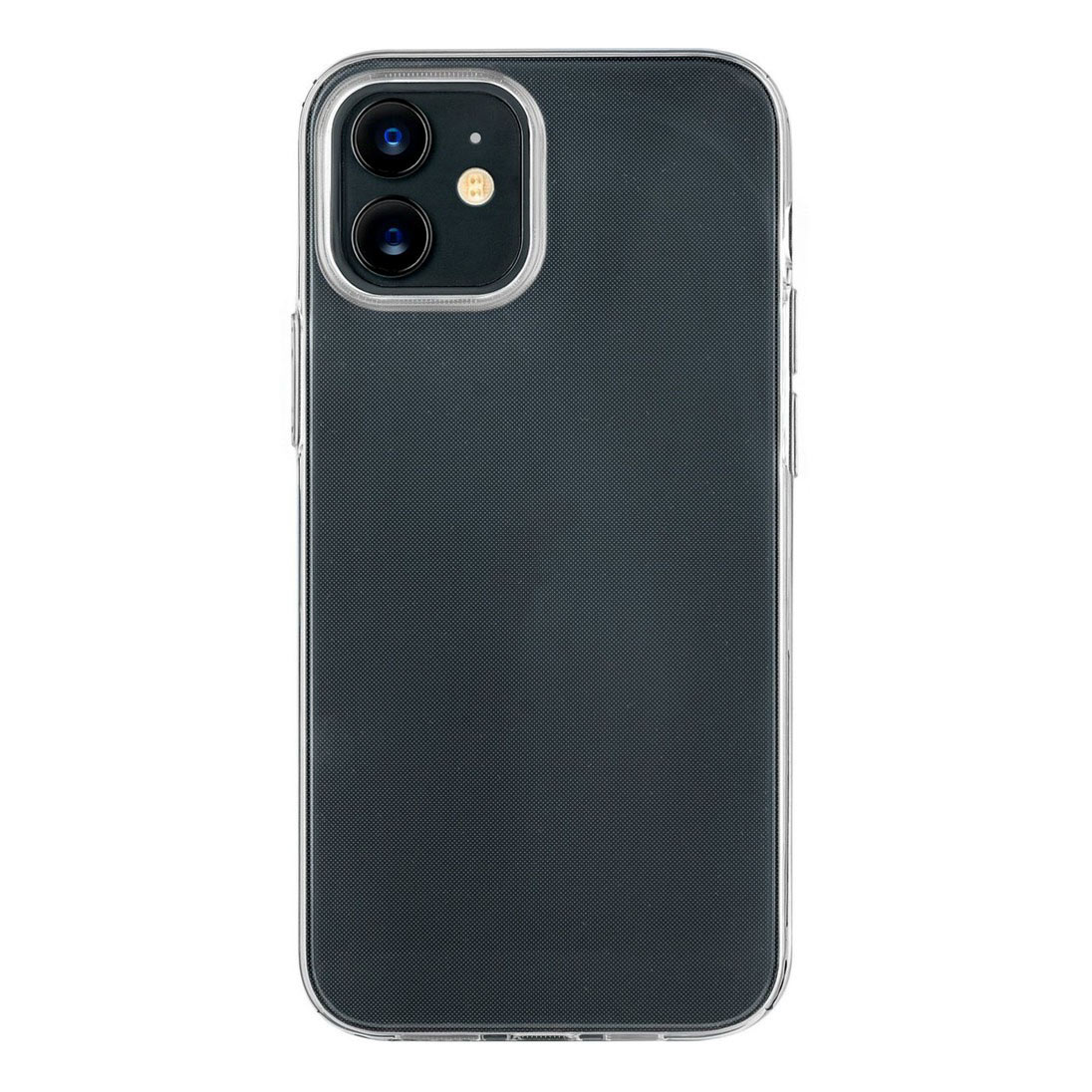 Чехол uBear Tone Case для смартфона Apple iPhone 12 mini, прозрачный текстурированный - фото 4