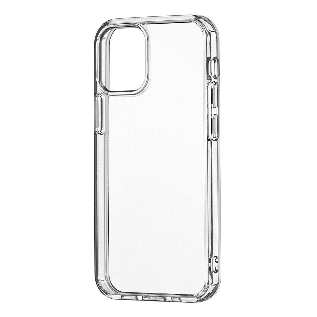 фото Чехол ubear real case для смартфона apple iphone 12 mini, прозрачный текстурированный