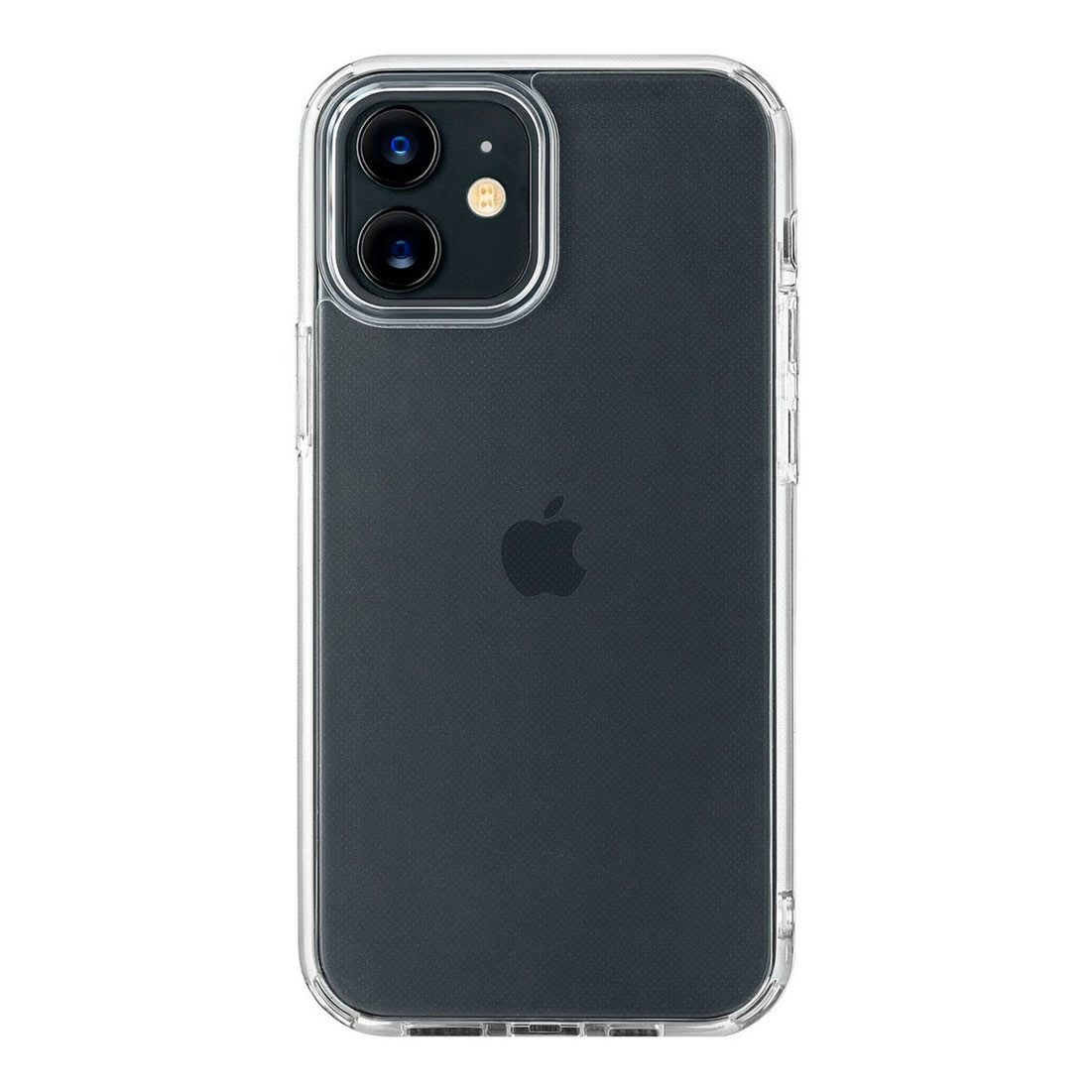 фото Чехол ubear real case для смартфона apple iphone 12 mini, прозрачный текстурированный