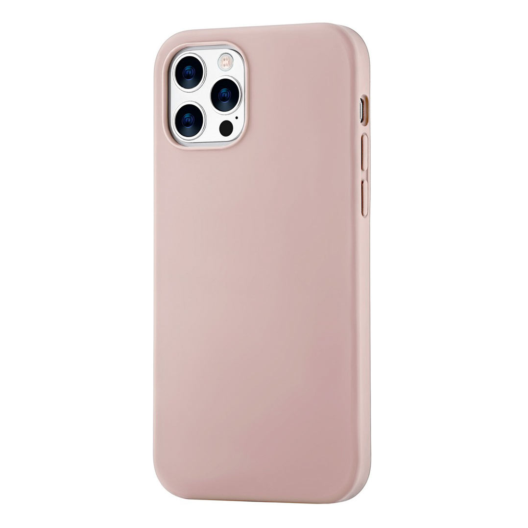 фото Чехол ubear touch case для смартфона apple iphone 12 pro max, светло-розовый