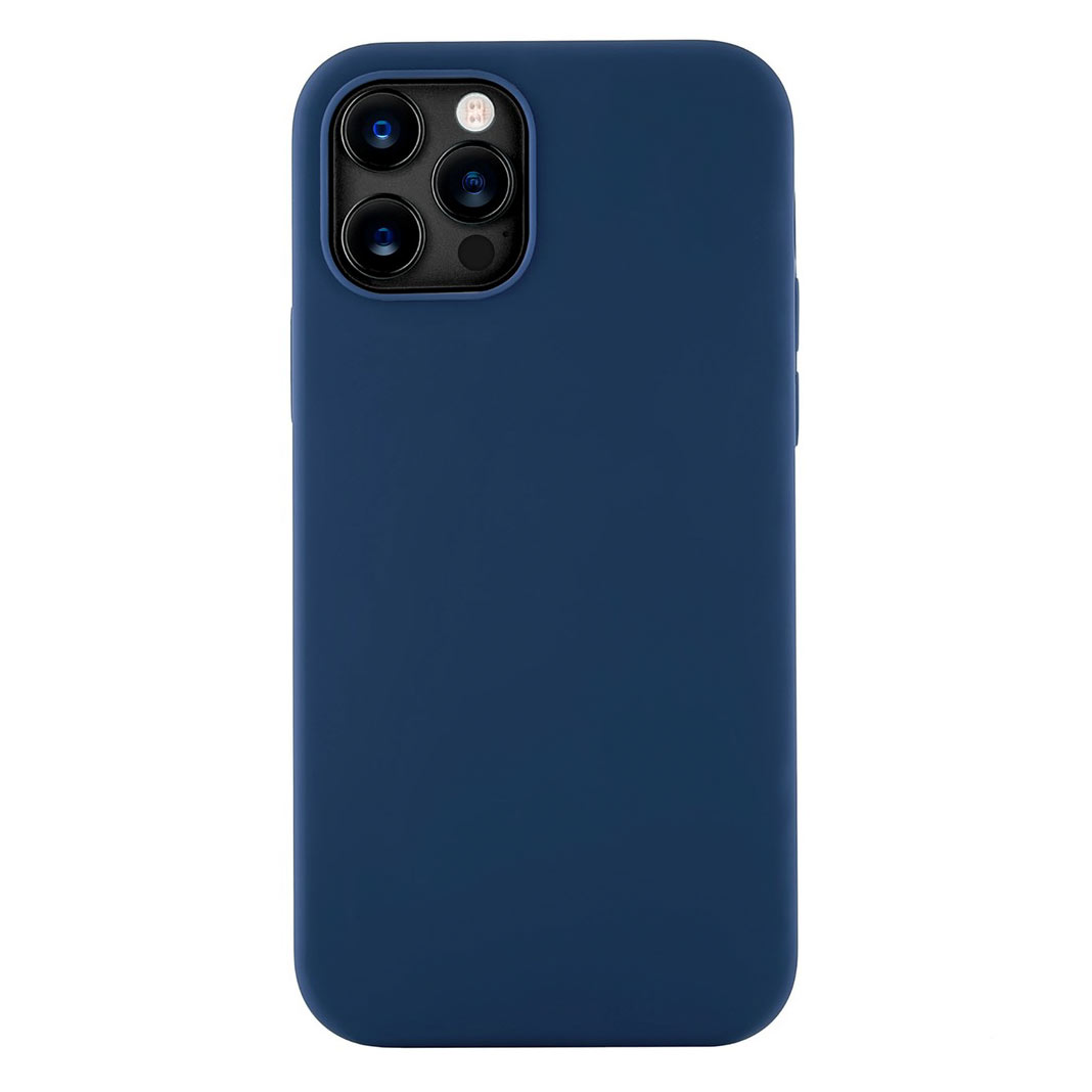 Чехол uBear Touch Case для смартфона Apple iPhone 12 Pro Max, темно-синий - фото 3
