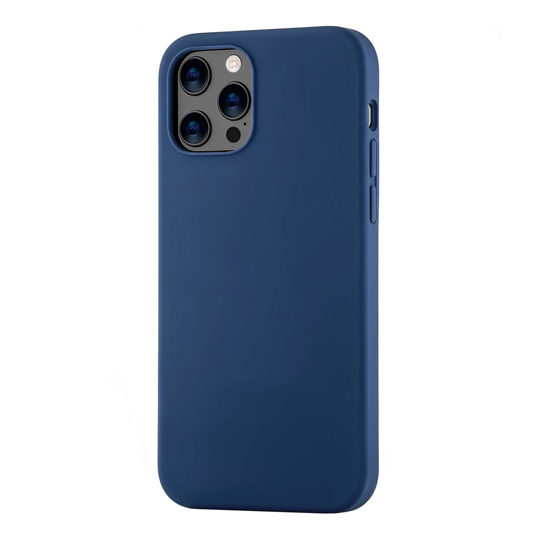 Чехол uBear Touch Case для смартфона Apple iPhone 12 Pro Max, темно-синий - фото 5