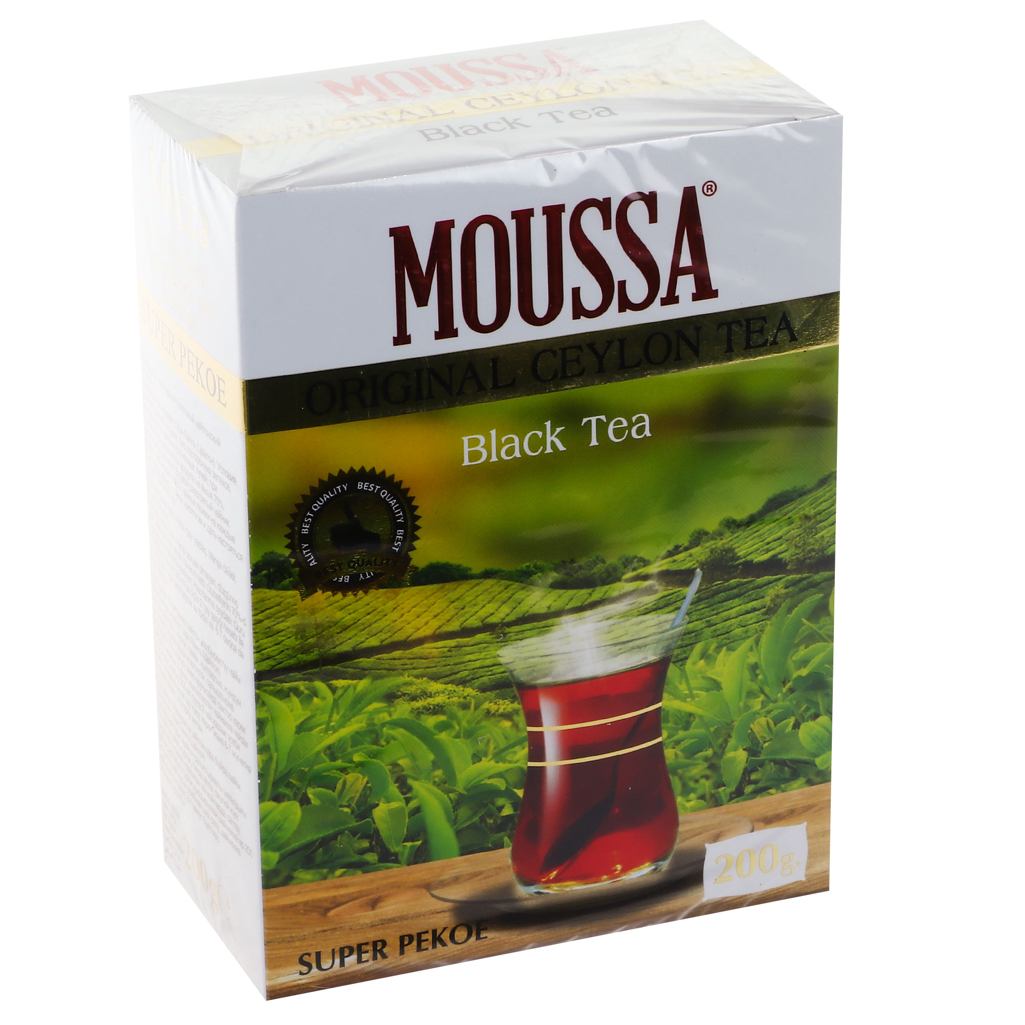 Чай черный Moussa Original Super PEKOE 200 г
