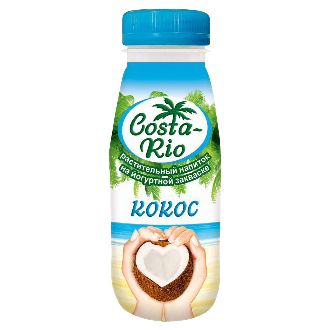 Кокосовый напиток Costa-Rio на йогуртной закваске Кокос 250 мл - фото 1