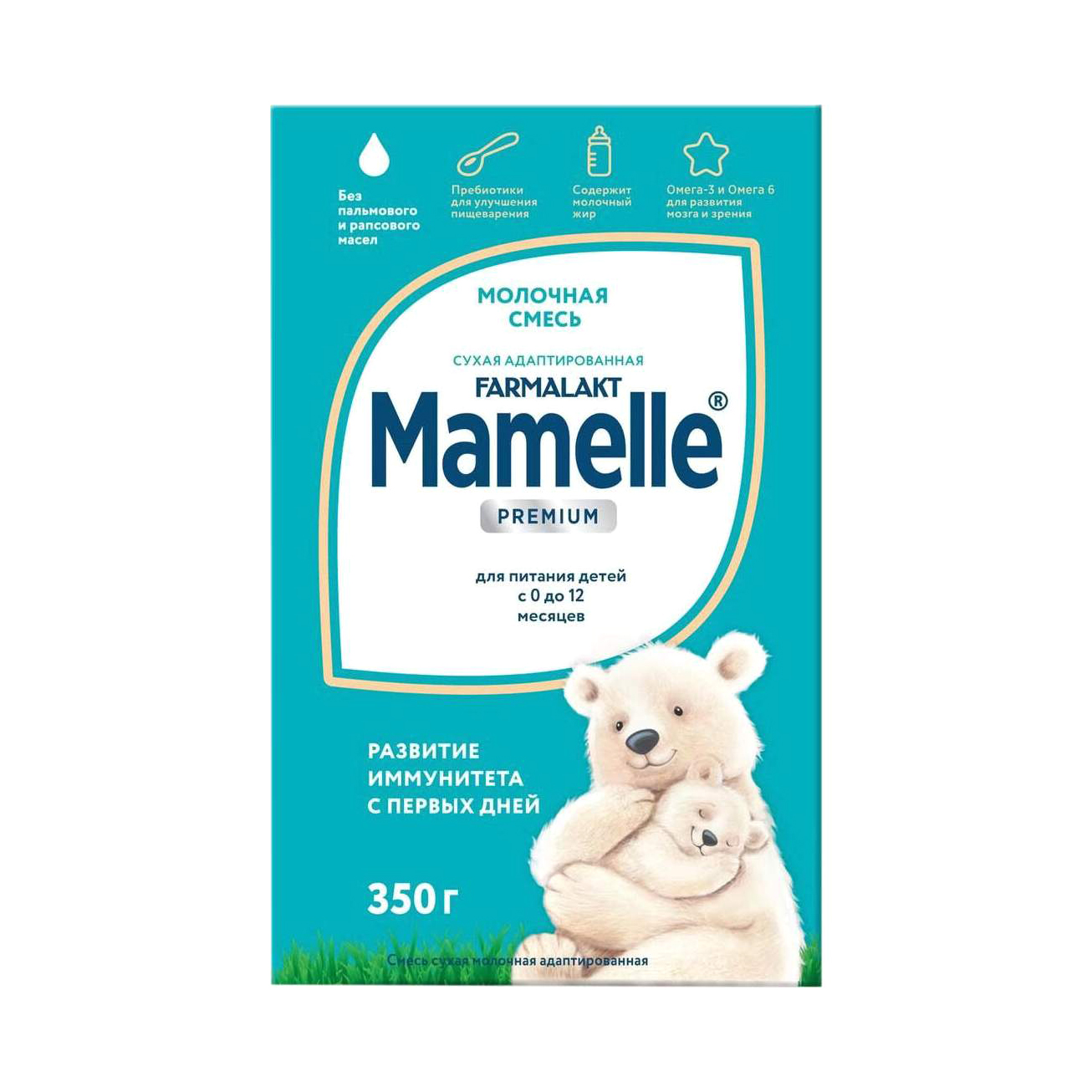 Смесь молочная Mamelle Premium 0-12 месяцев 350 г